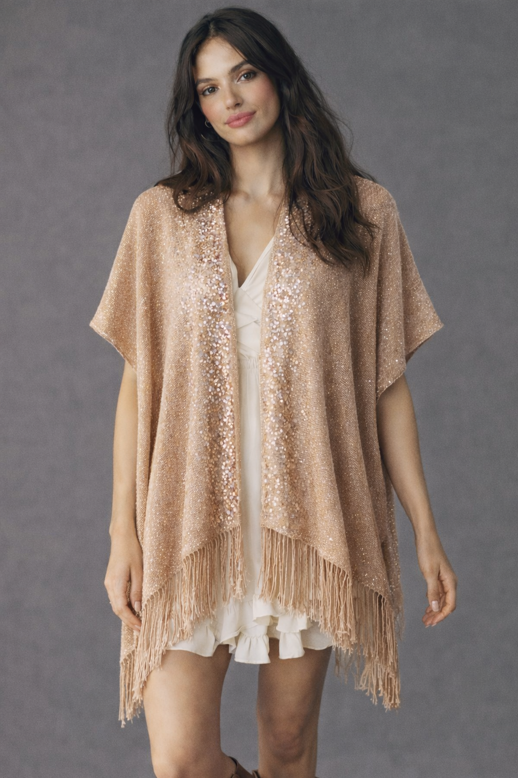 Lurex Kimono