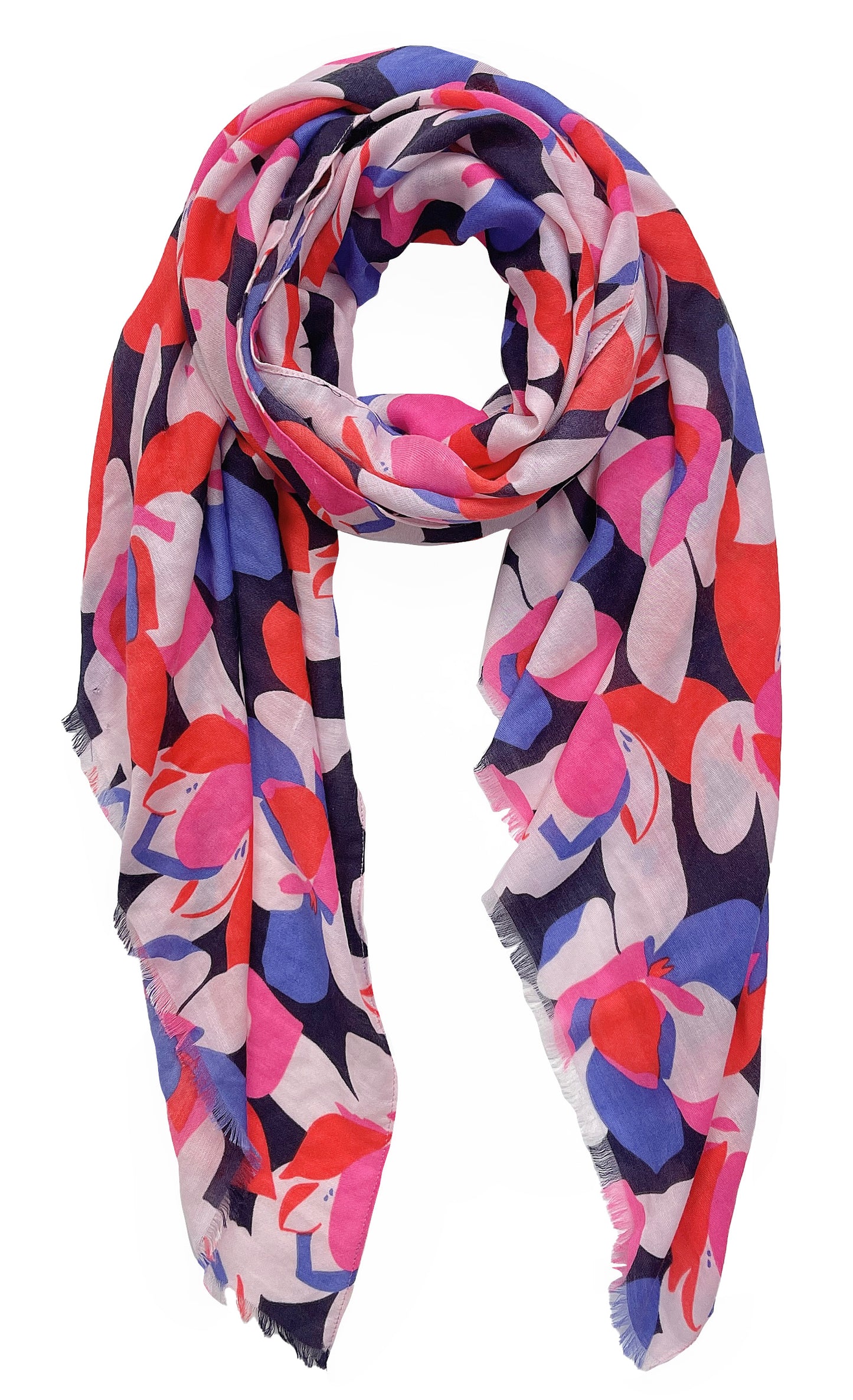 Floral Print Scarf