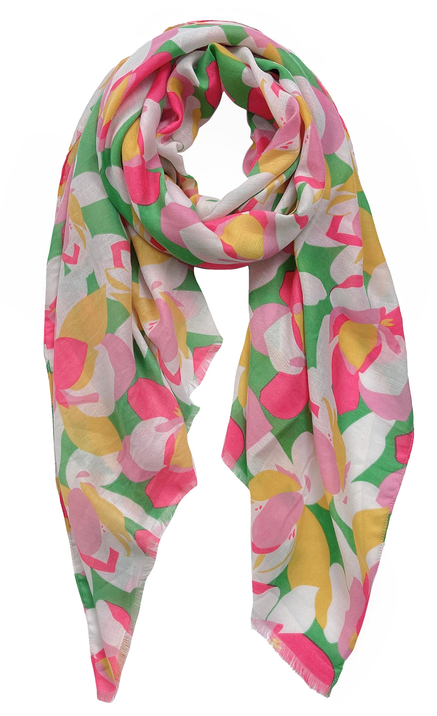 Floral Print Scarf