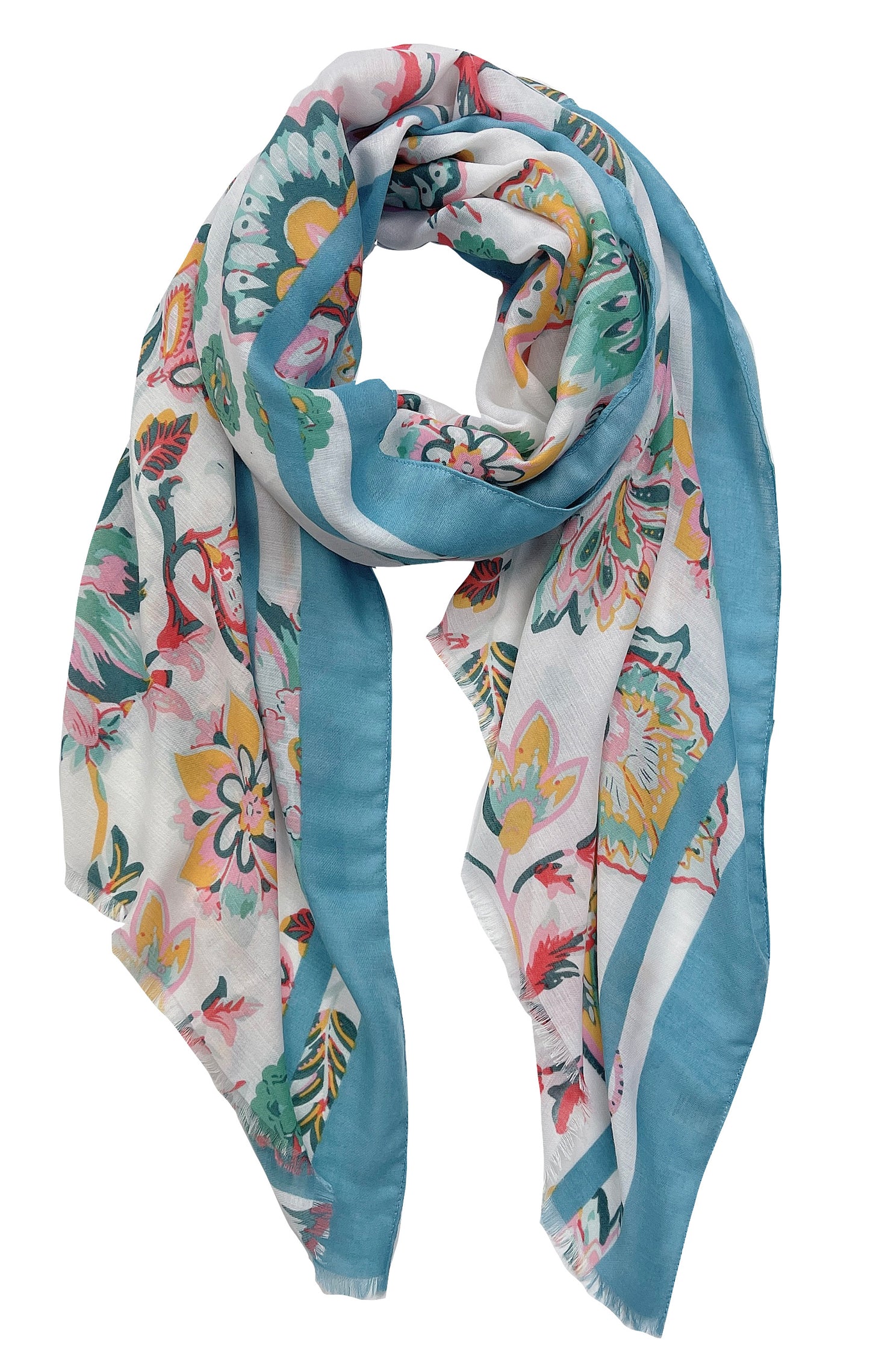 Floral Print Scarf