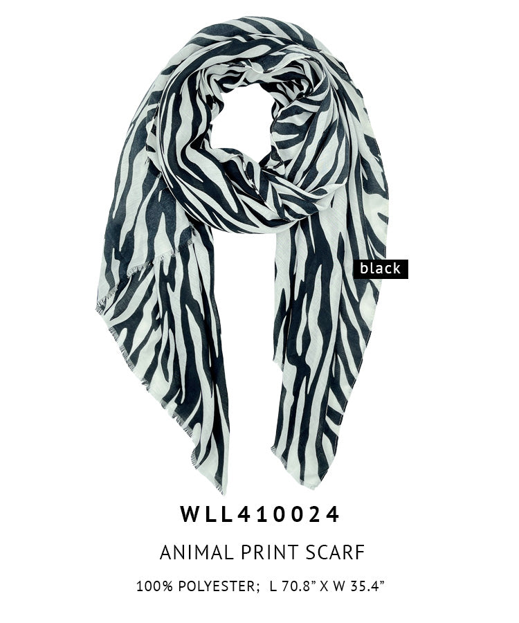 Animal Print Scarf