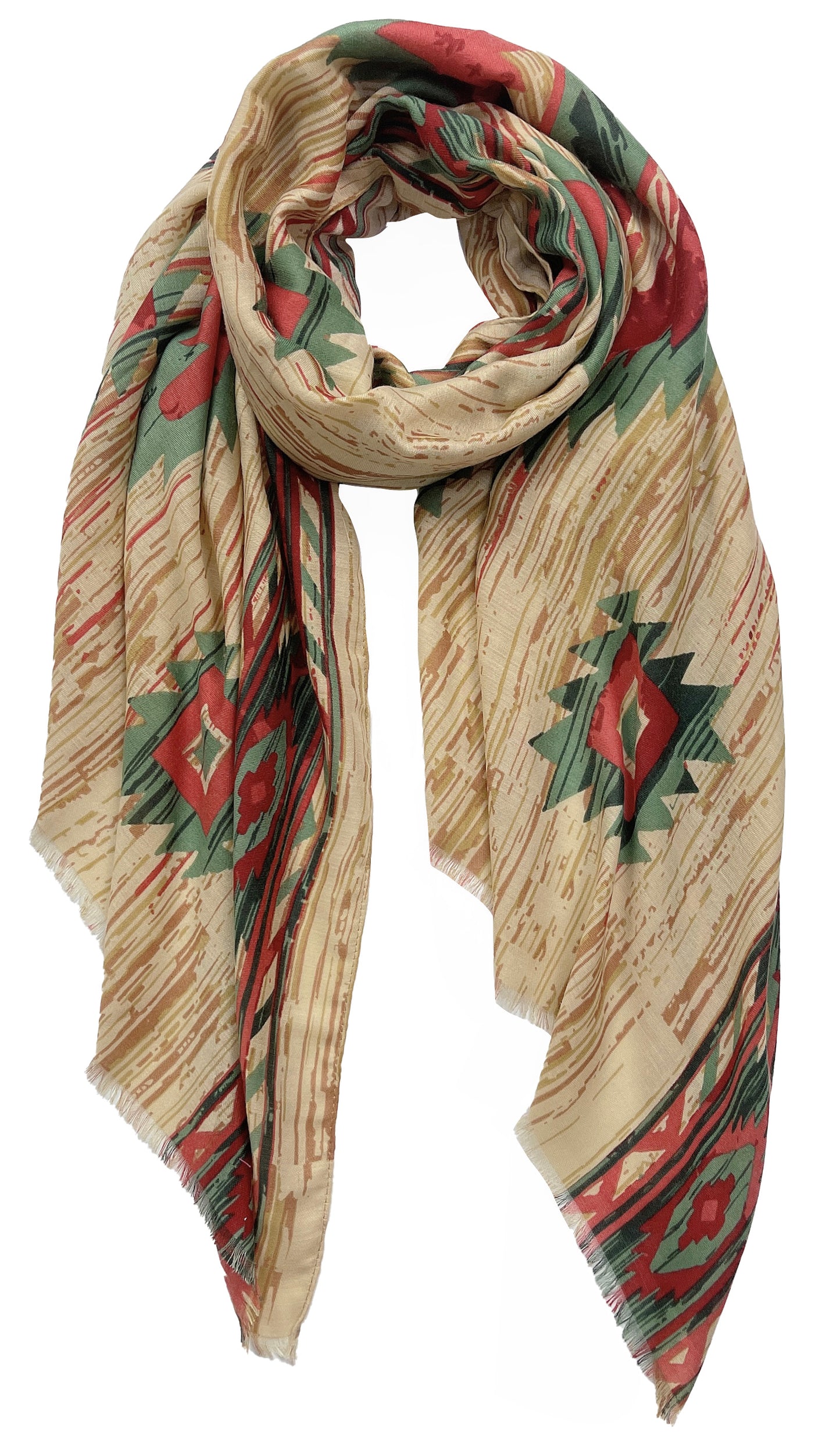 Aztec Print Scarf