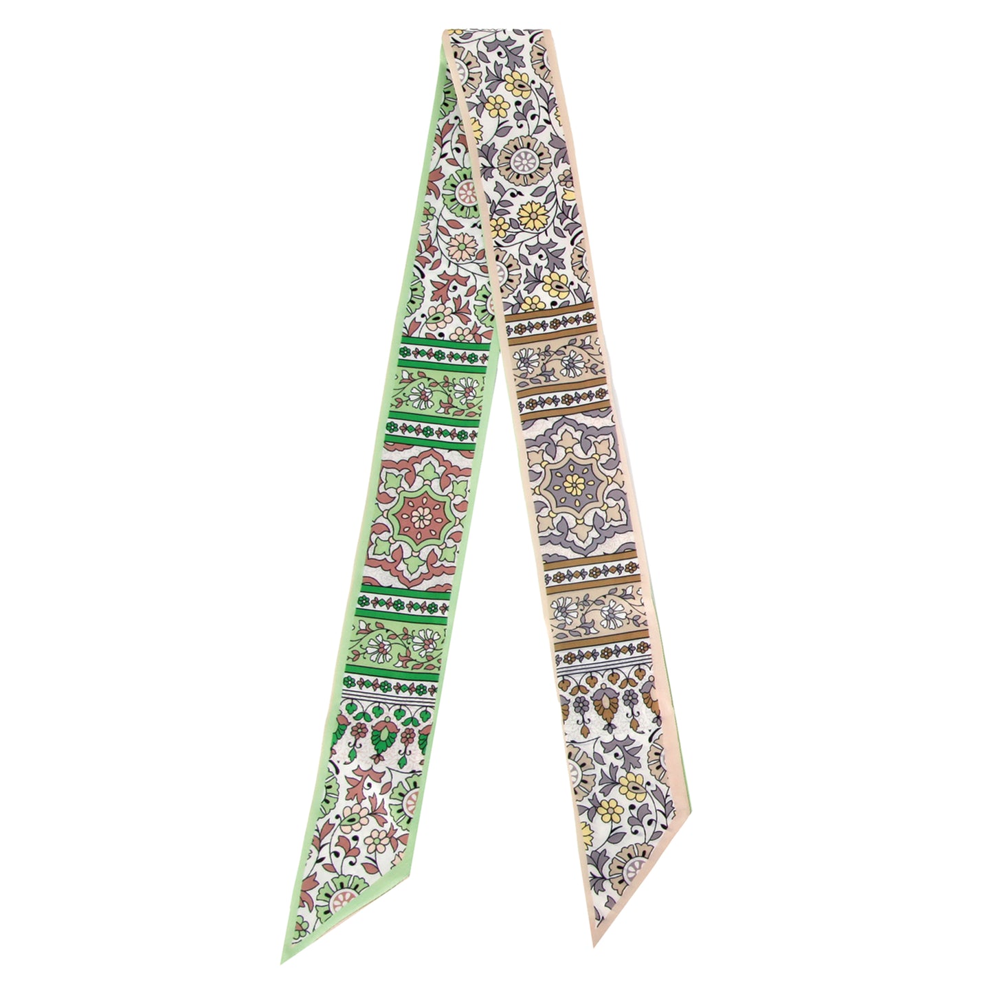 Allover Print Skinny Scarf