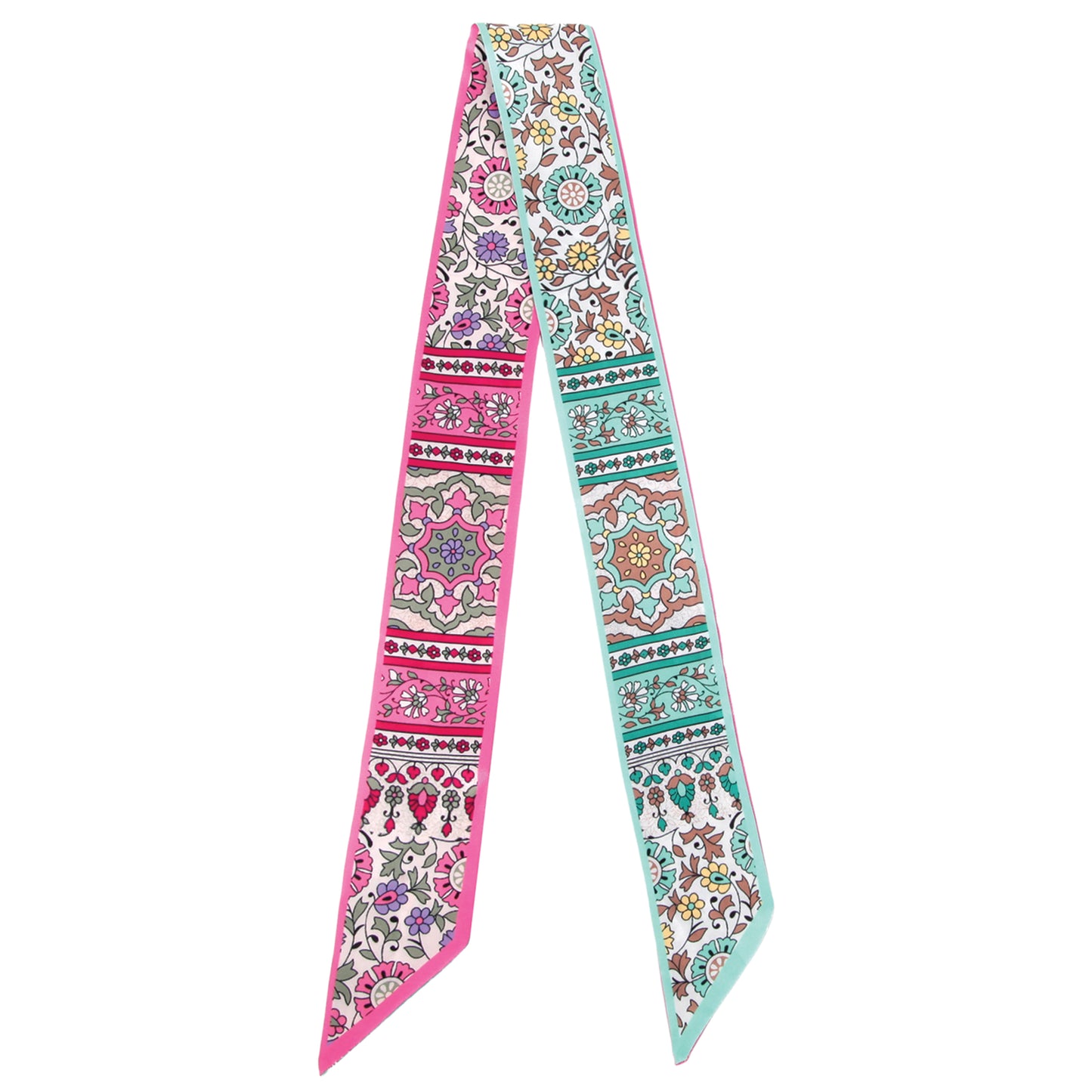 Allover Print Skinny Scarf