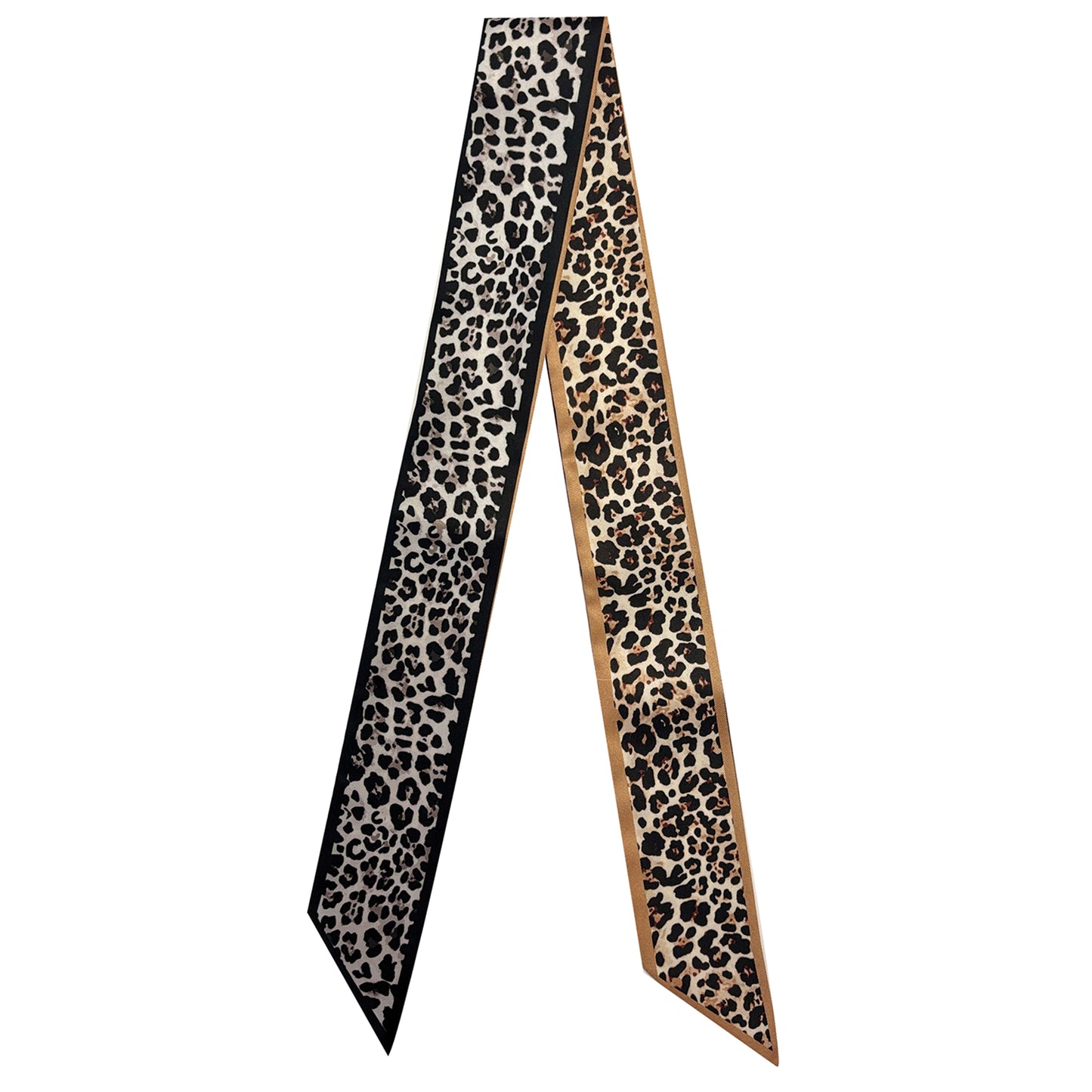 Solid Edge Animal Skinny Scarf