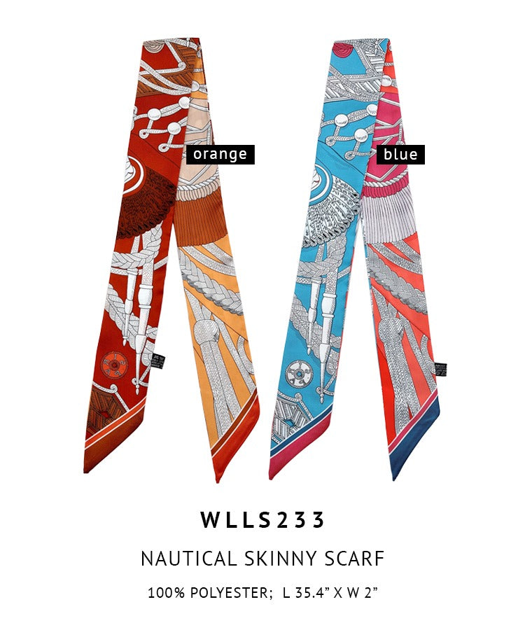 Natural Skinny Scarf