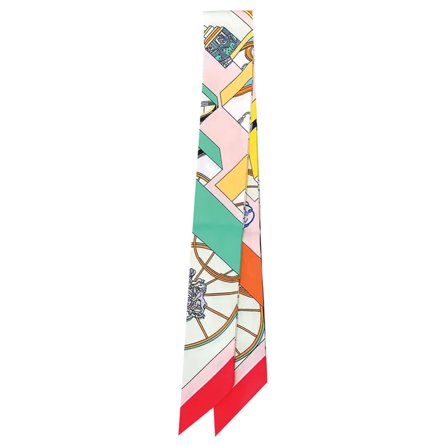 City Block Skinny Scarf