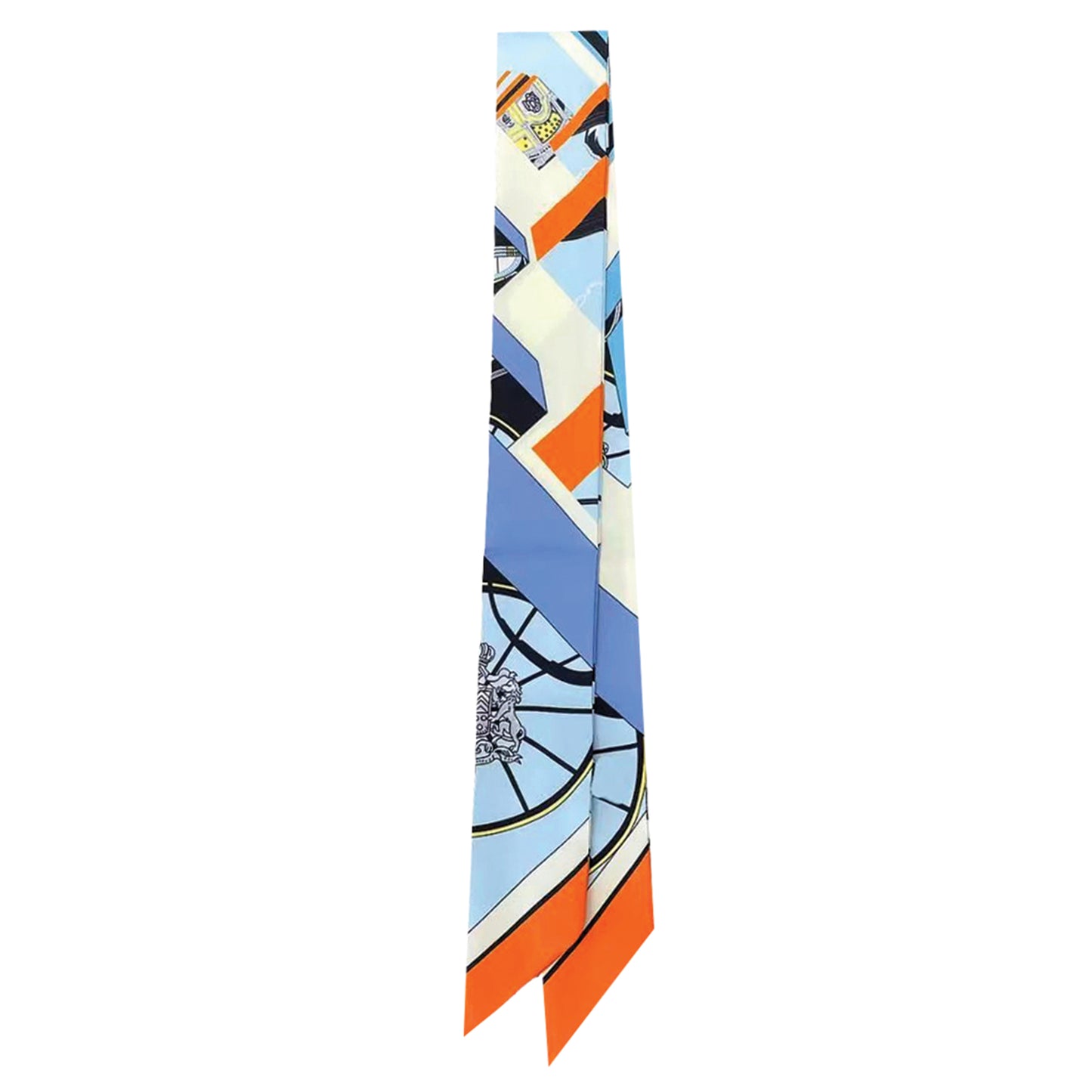 City Block Skinny Scarf