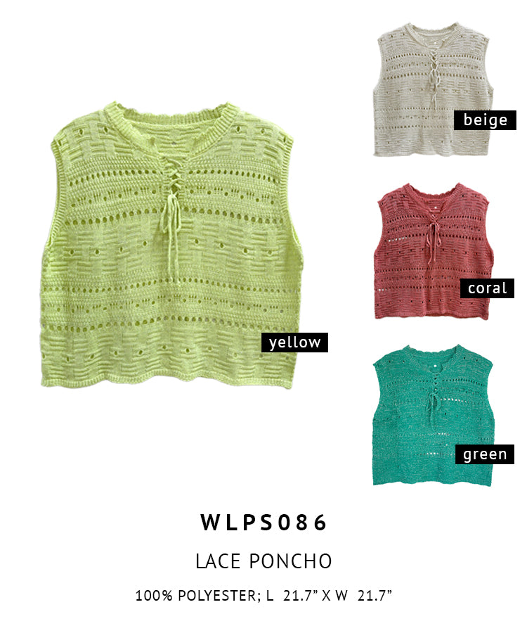 Lace Poncho