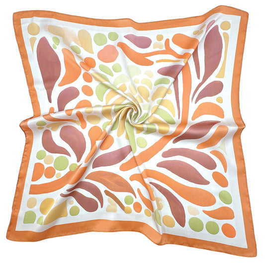 Bloom Print Square Scarf