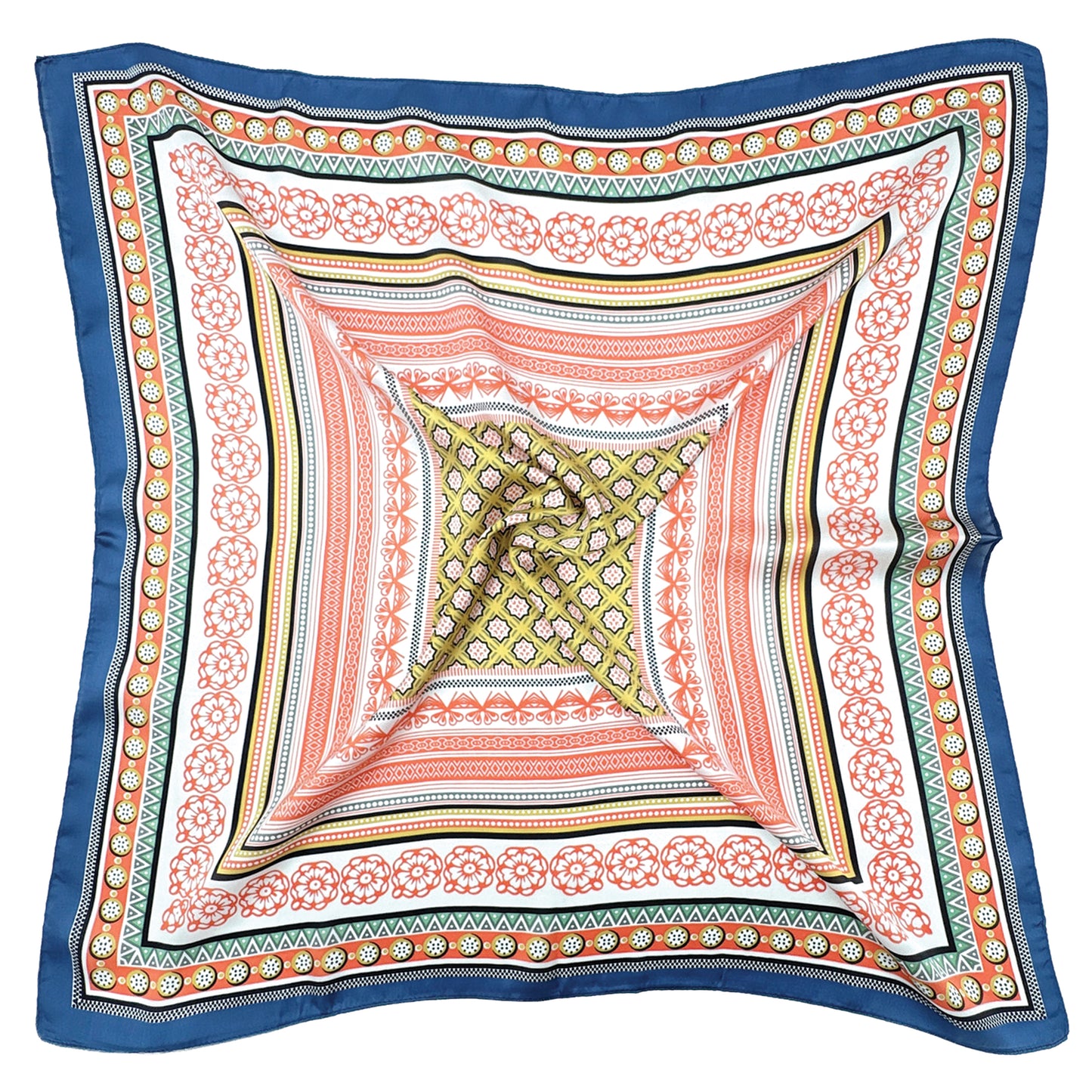 Boho Print Square Scarf
