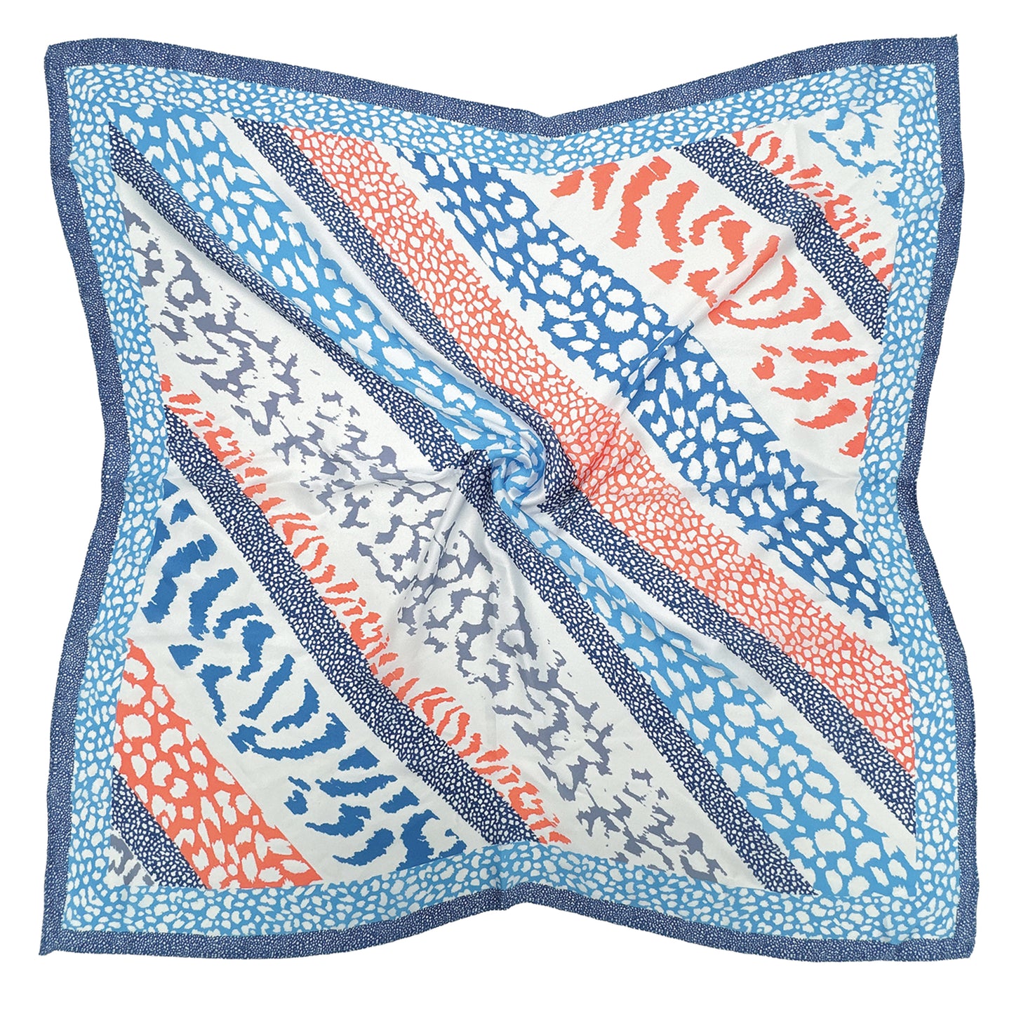 Animal Print Square Scarf
