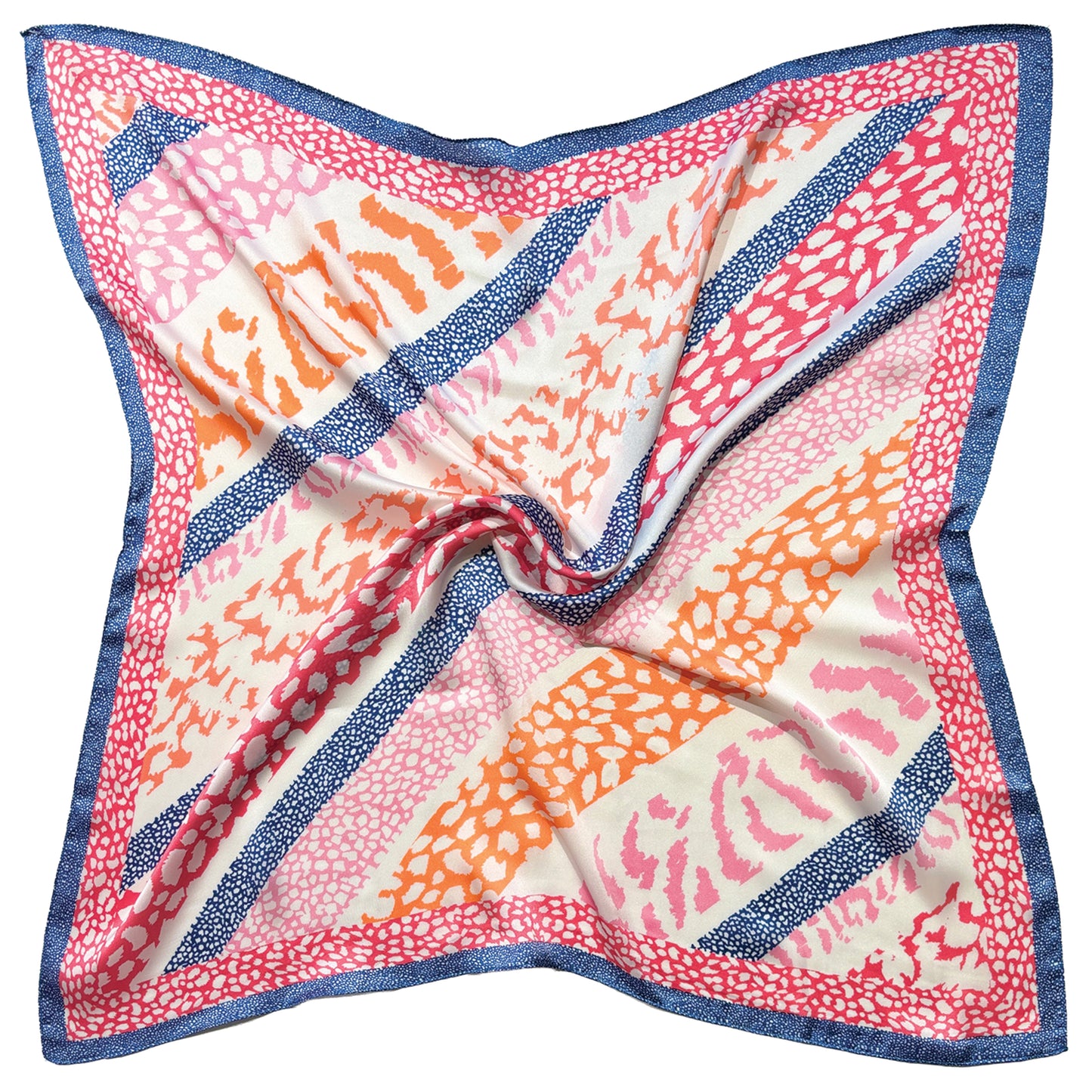 Animal Print Square Scarf