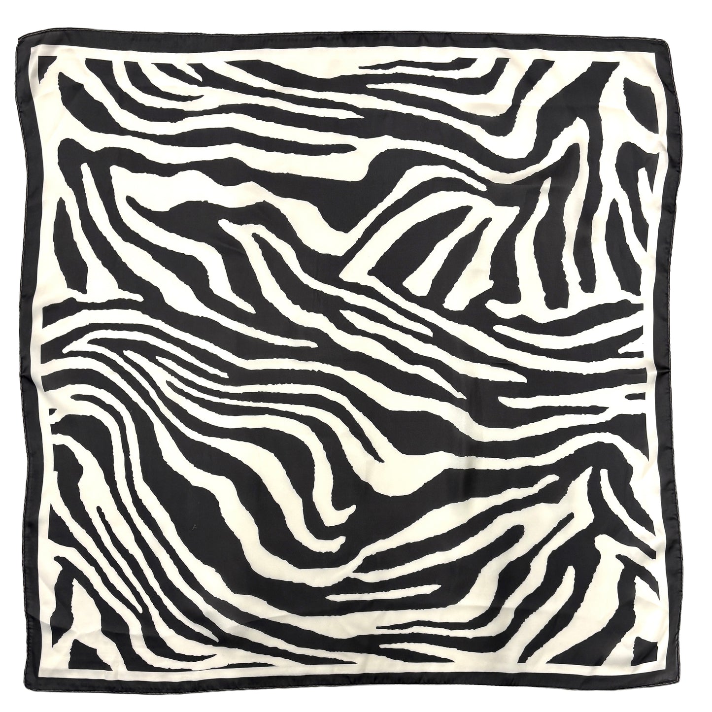 Zebra Print Square Scarf