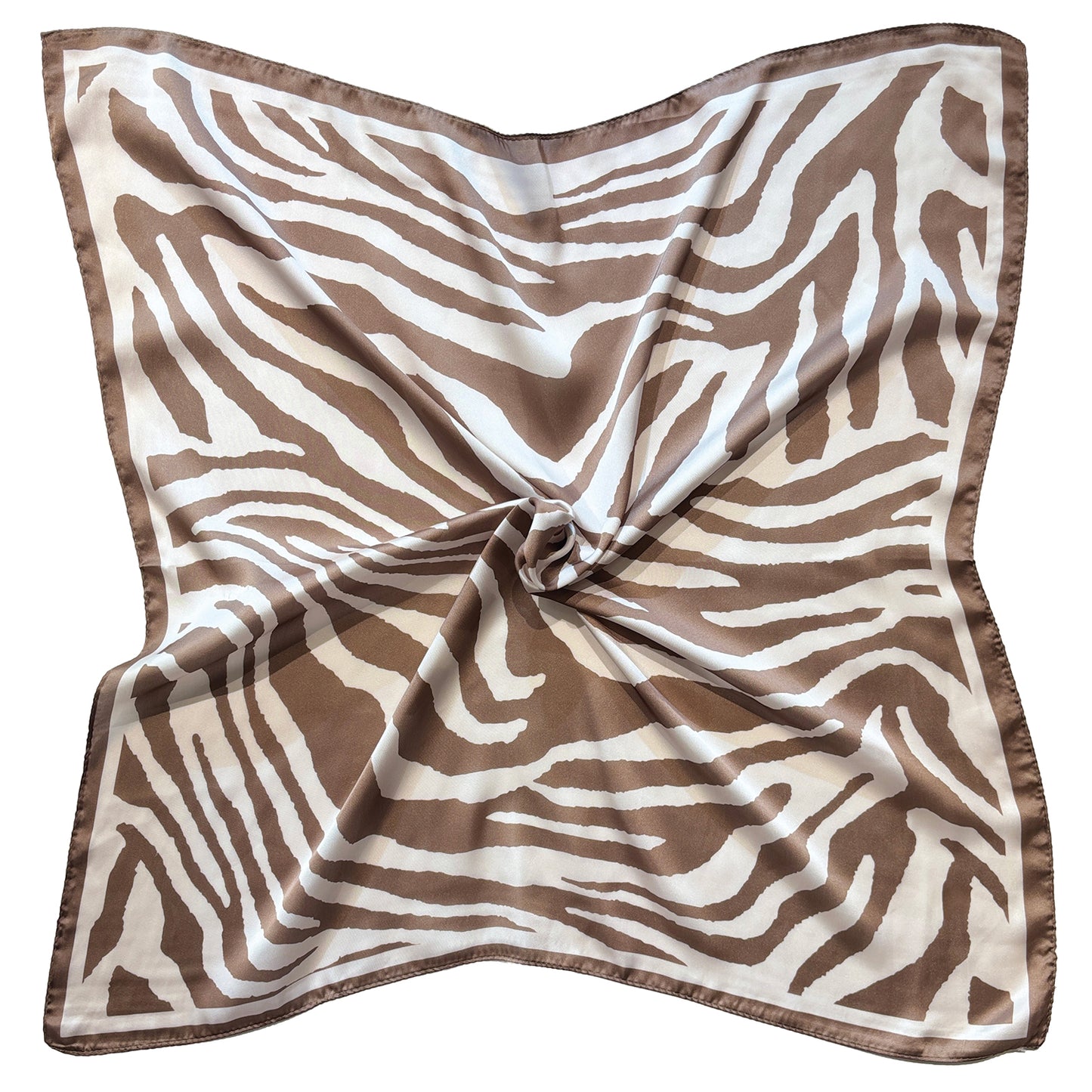 Zebra Print Square Scarf