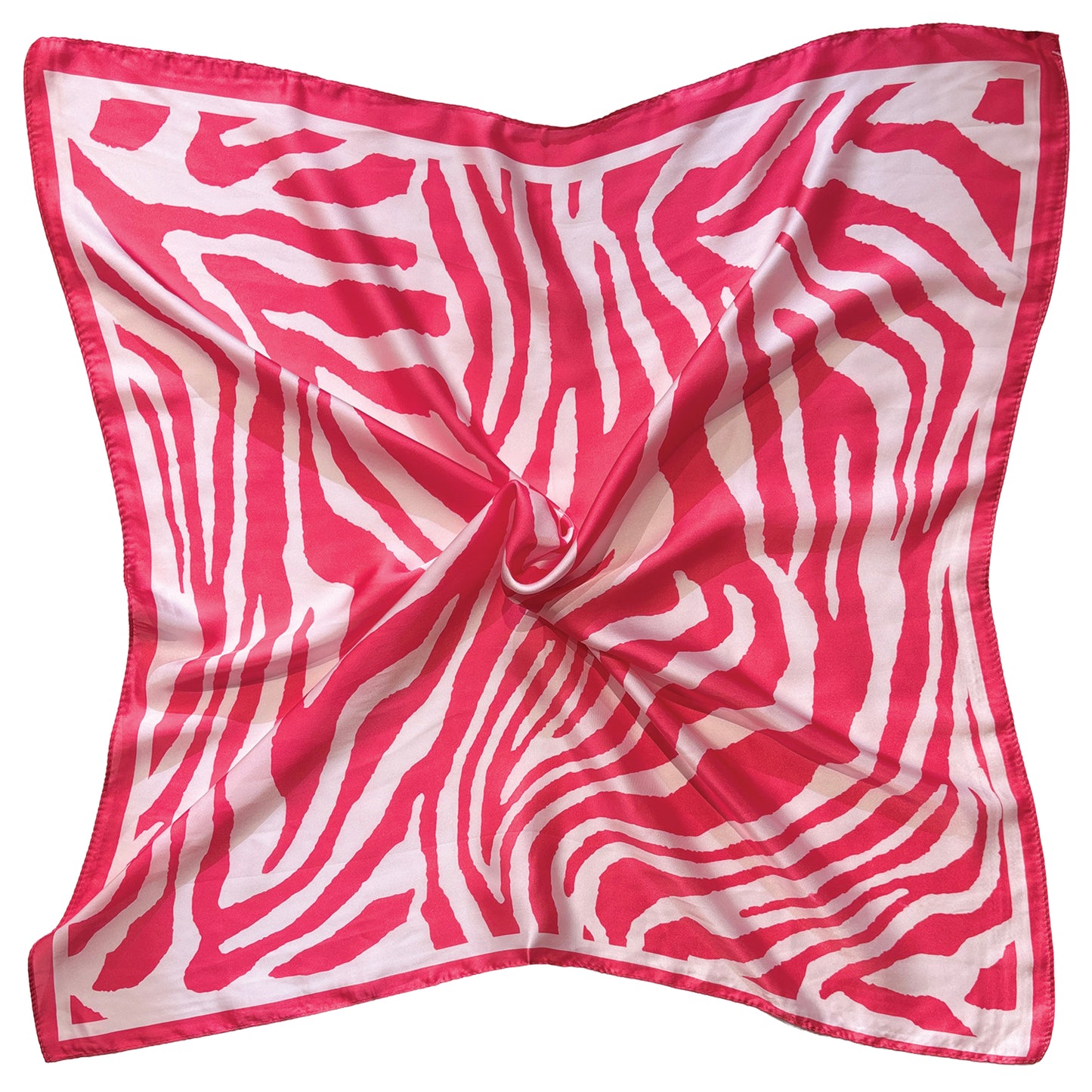 Zebra Print Square Scarf