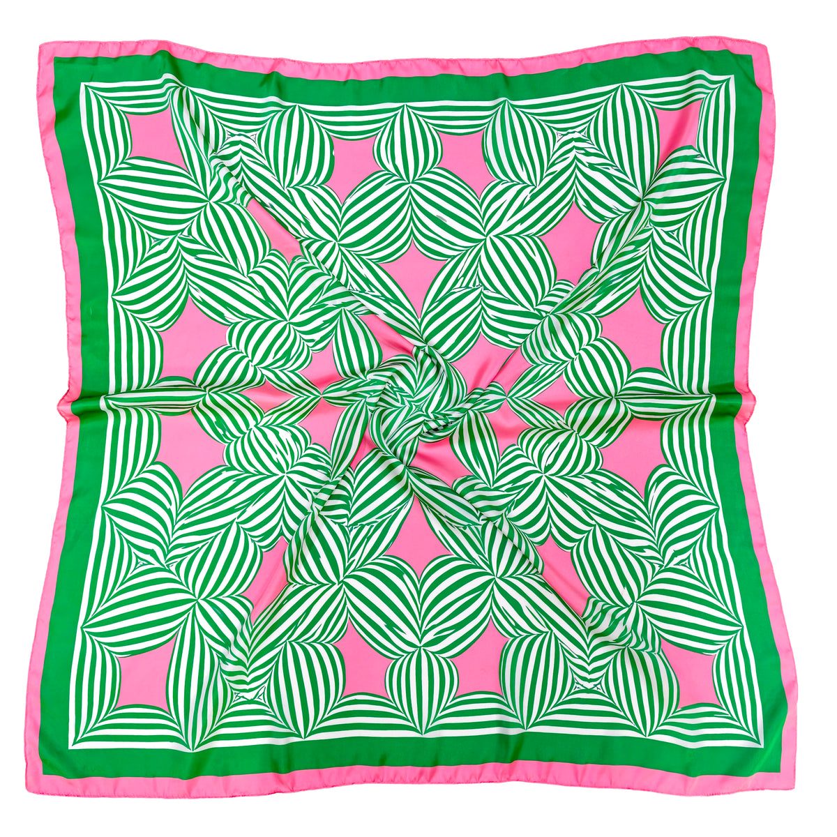Maze Print Square Scarf