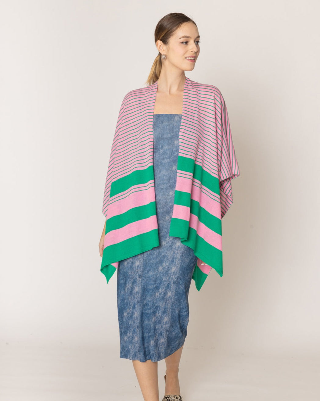 Stripe Ruana