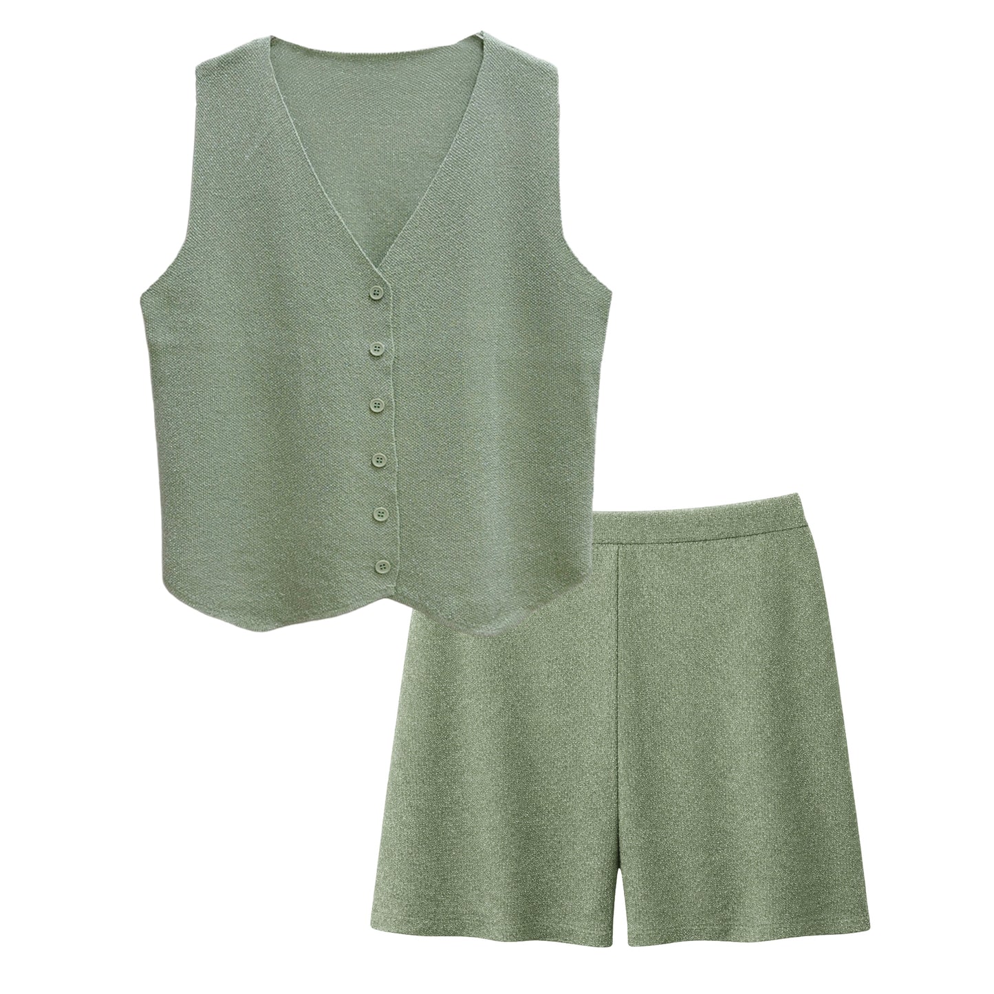 Vest Shorts Set