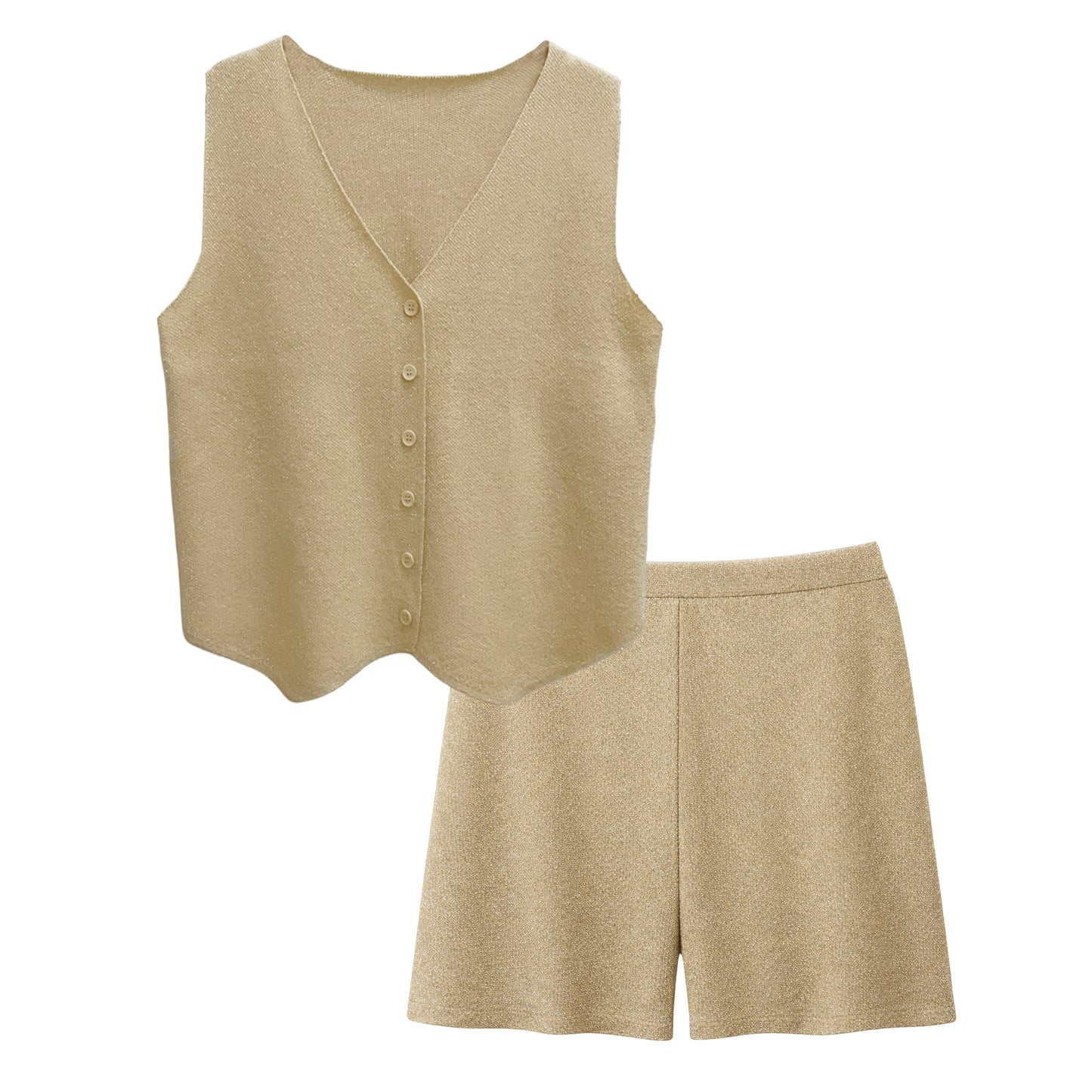 Vest Shorts Set