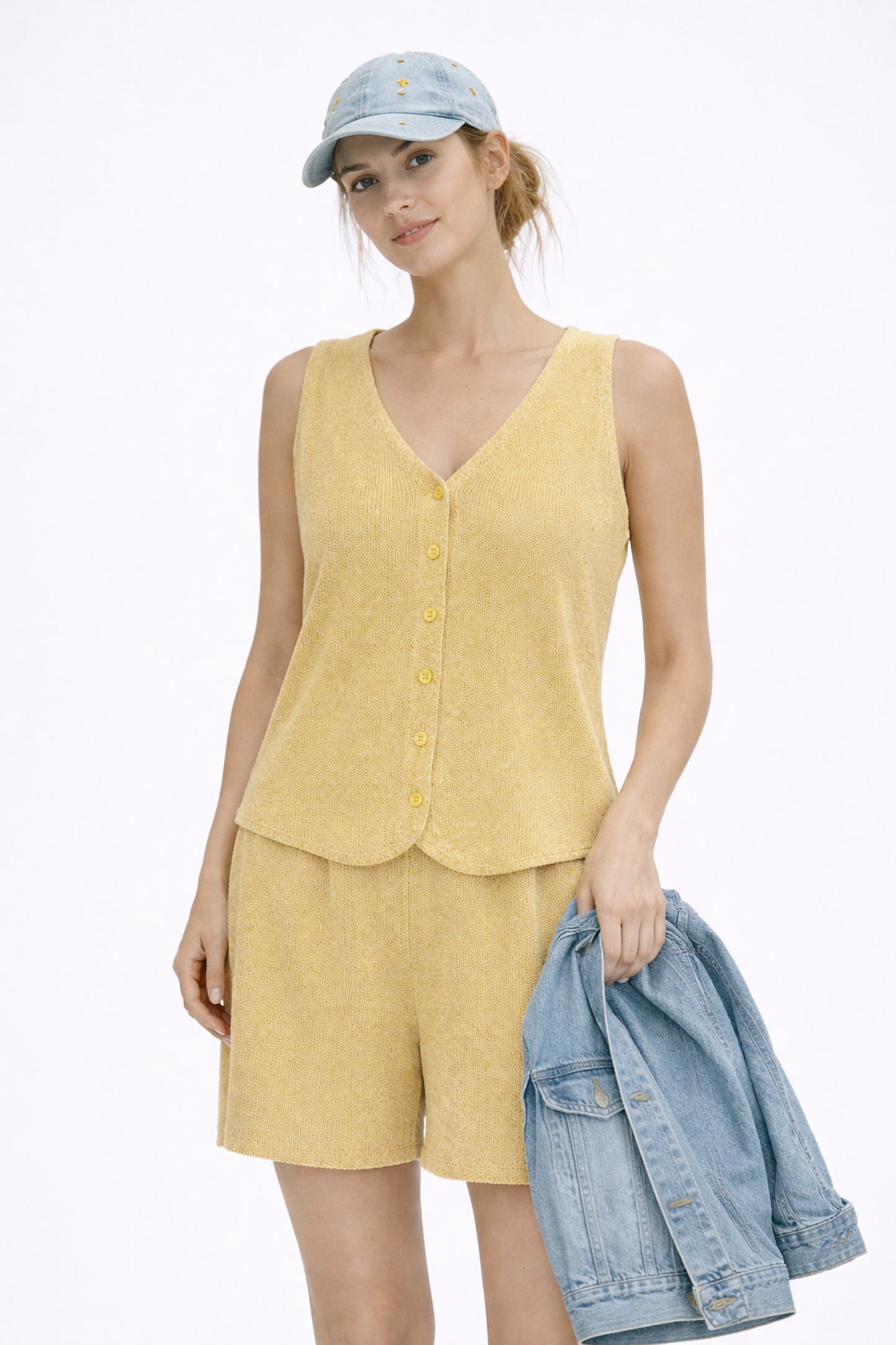 Vest Shorts Set