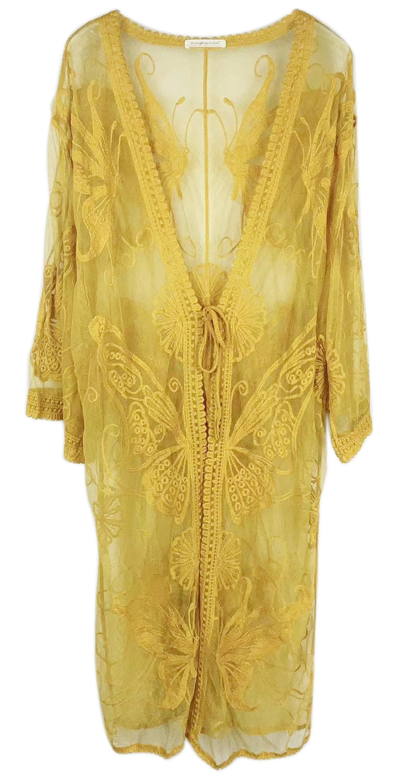 Butterfly Lace Kimono