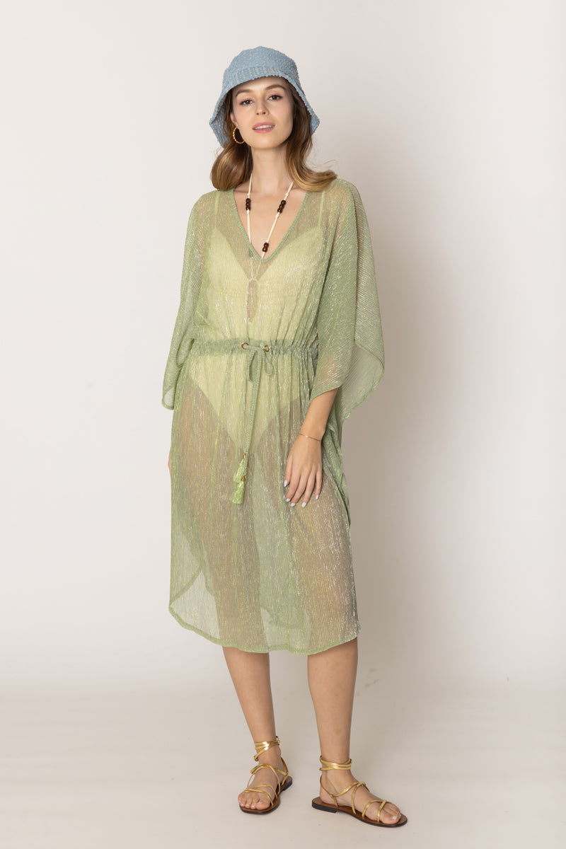 Lurex String Poncho