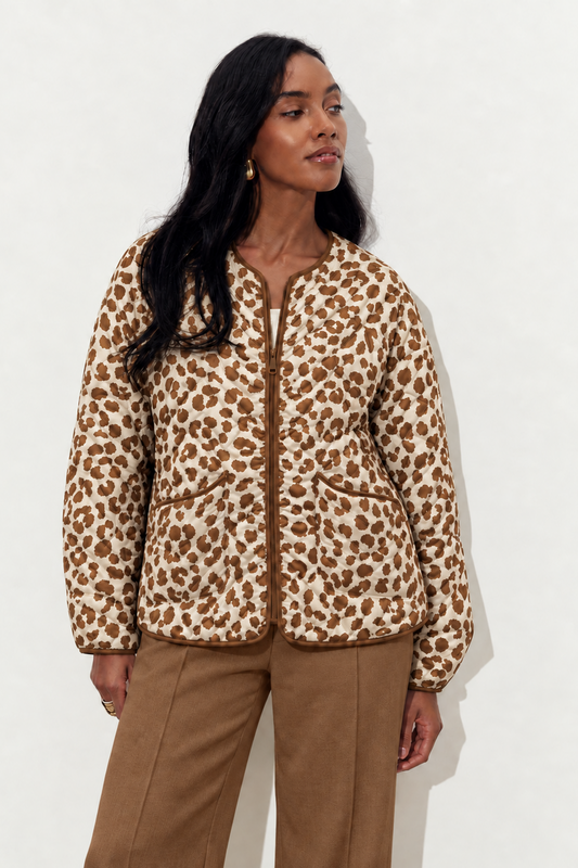 Leopard Print Jacket