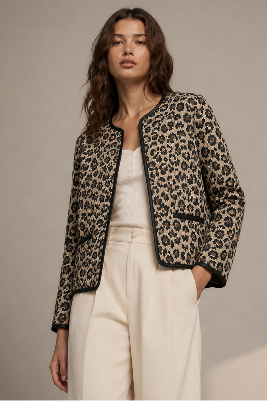 Leopard Print Jacket