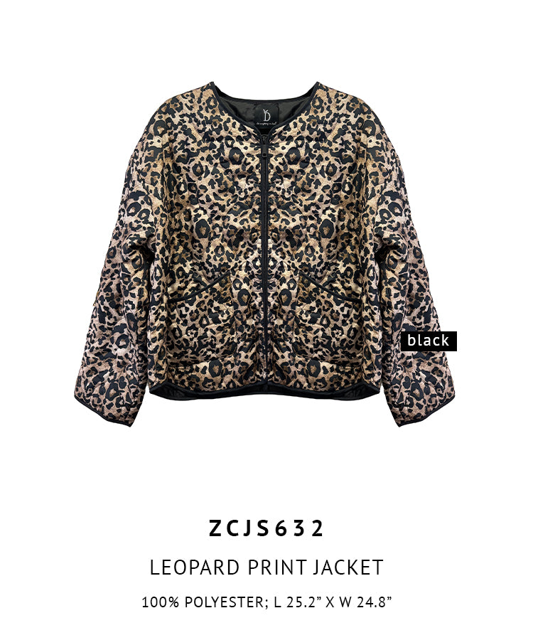 Leopard Print Jacket