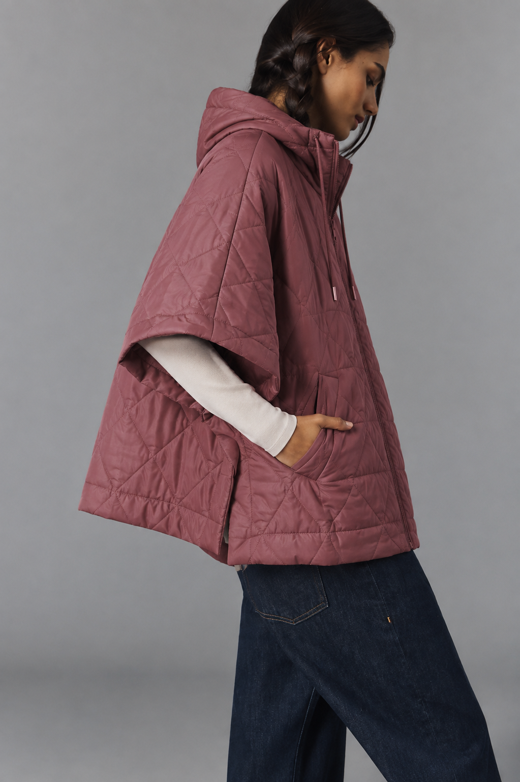 Quilted Hoodie Jacket