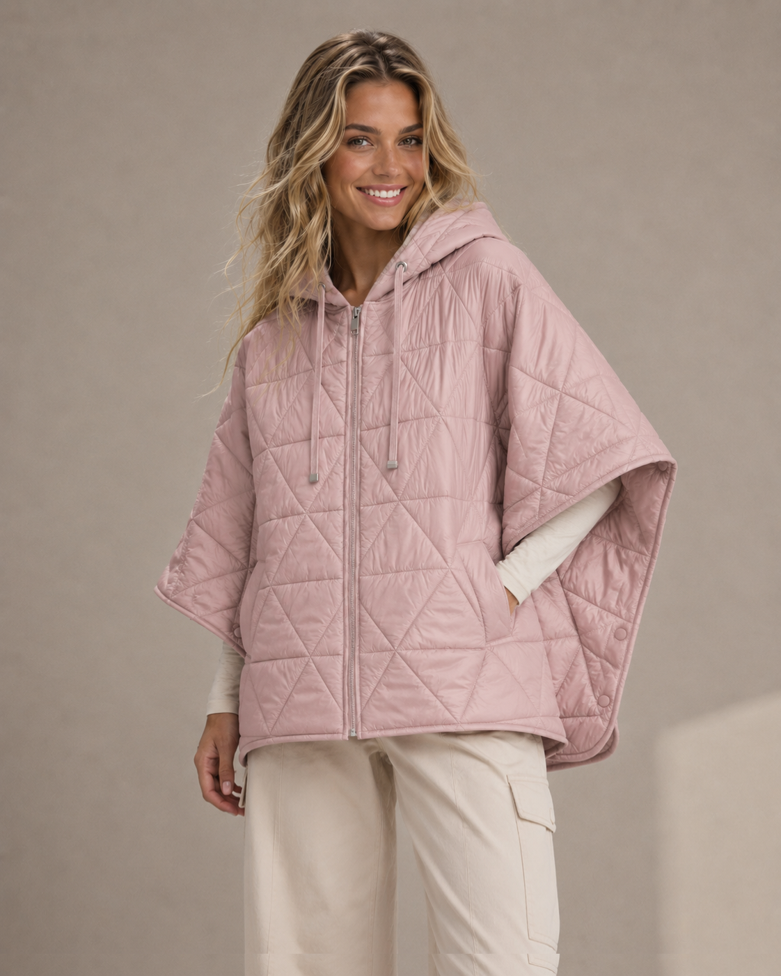 Quilted Hoodie Jacket