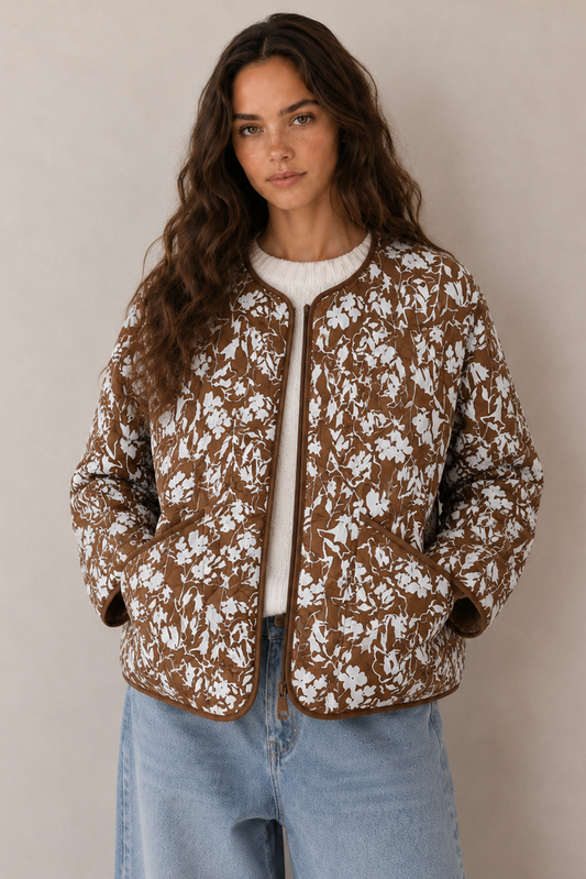 Floral Print Jacket