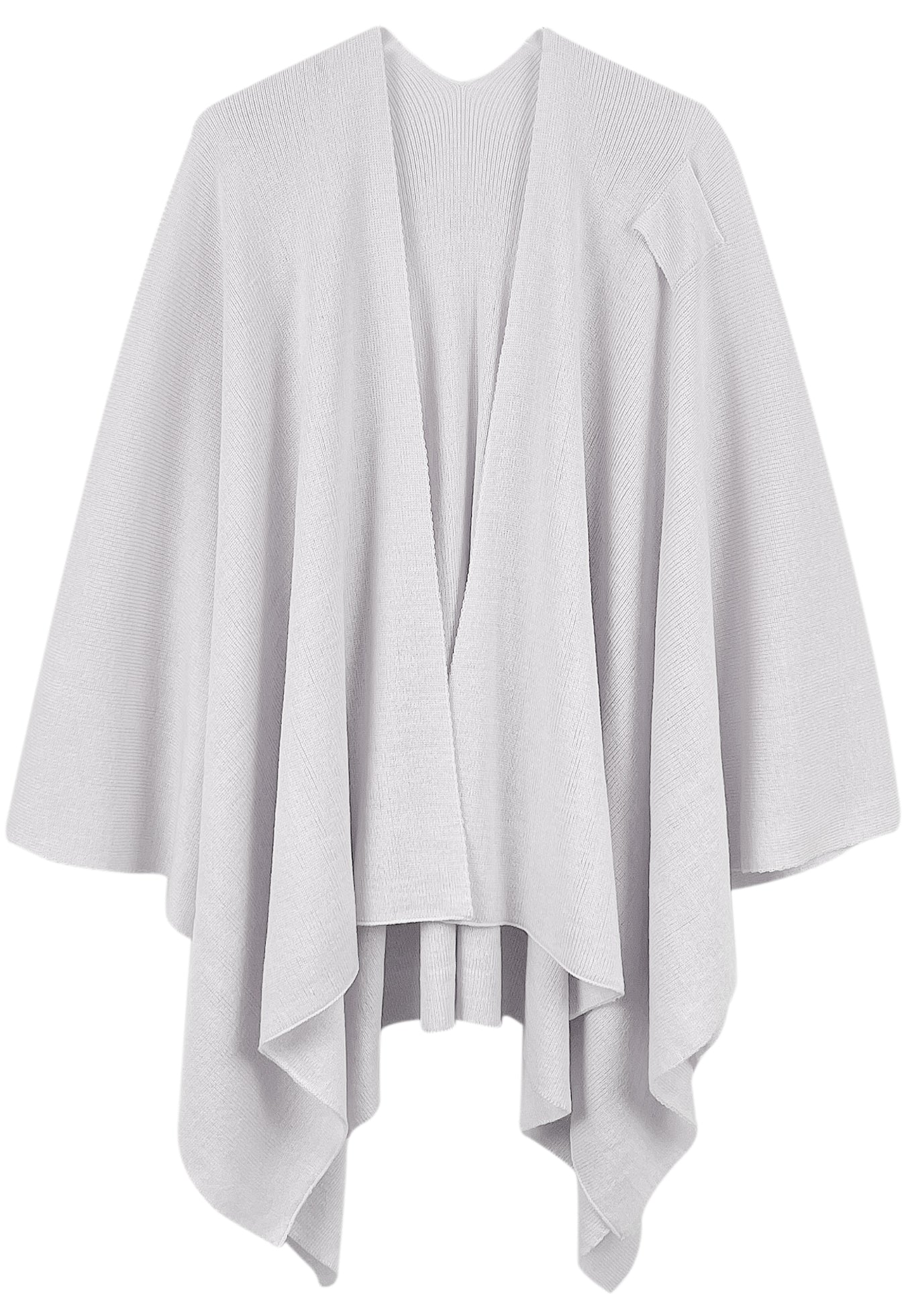 Solid Ruana With Shoulder Strap