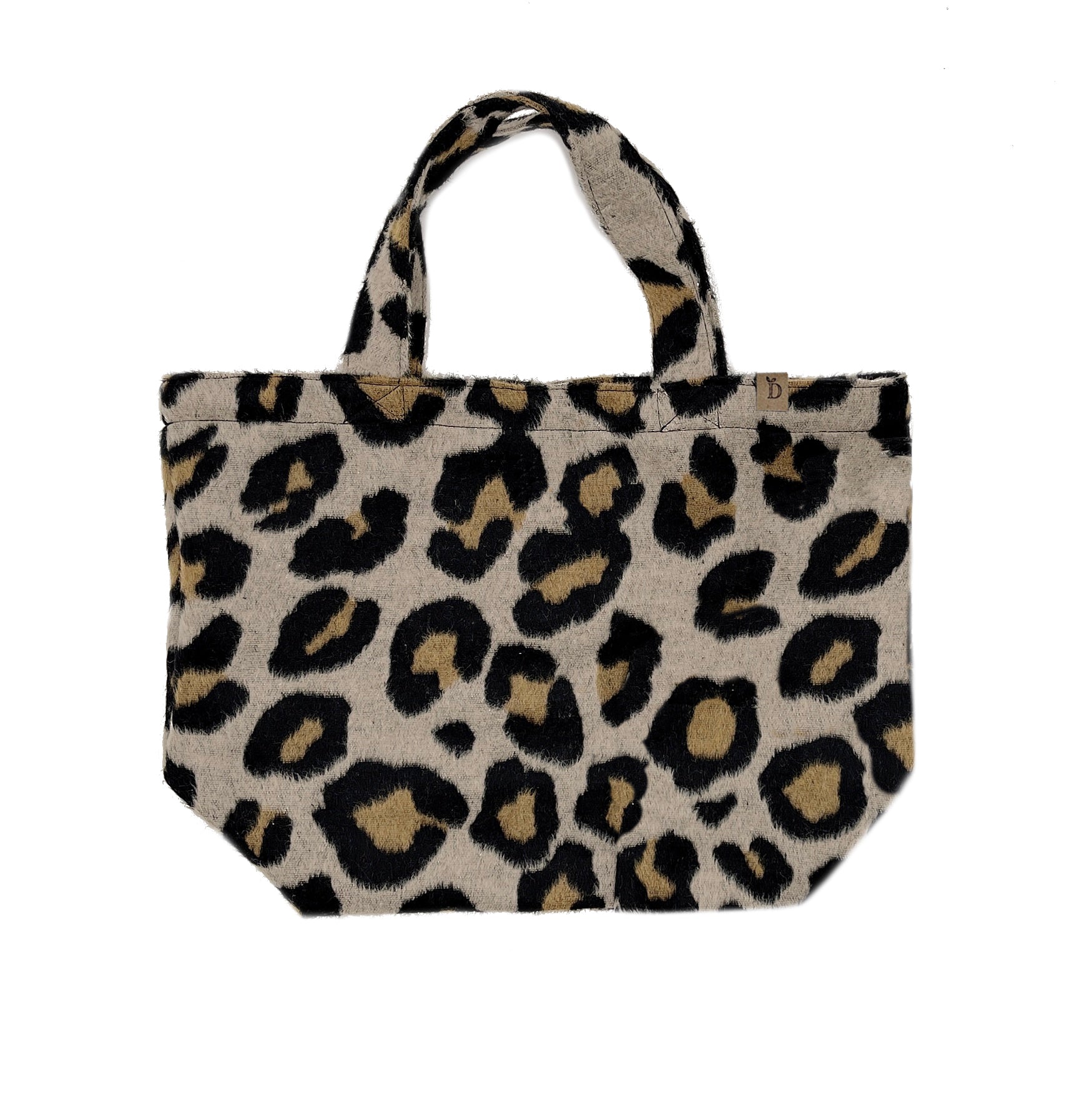 Large leopard hotsell print tote bag