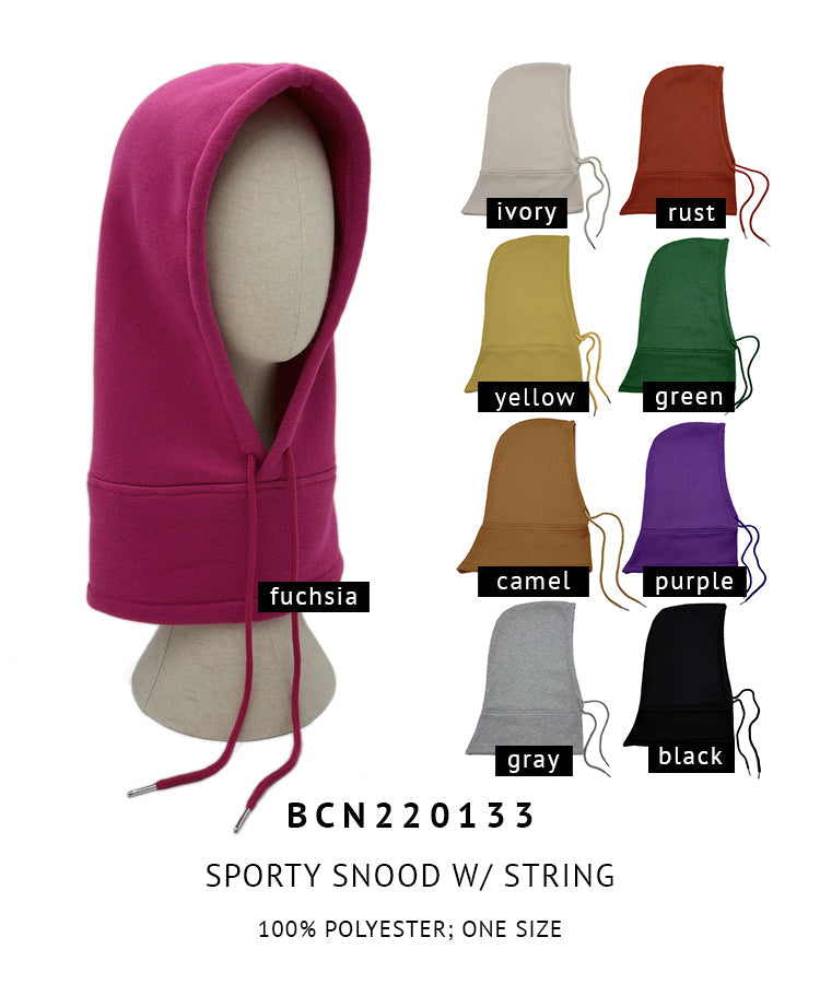 Sporty Snood With String