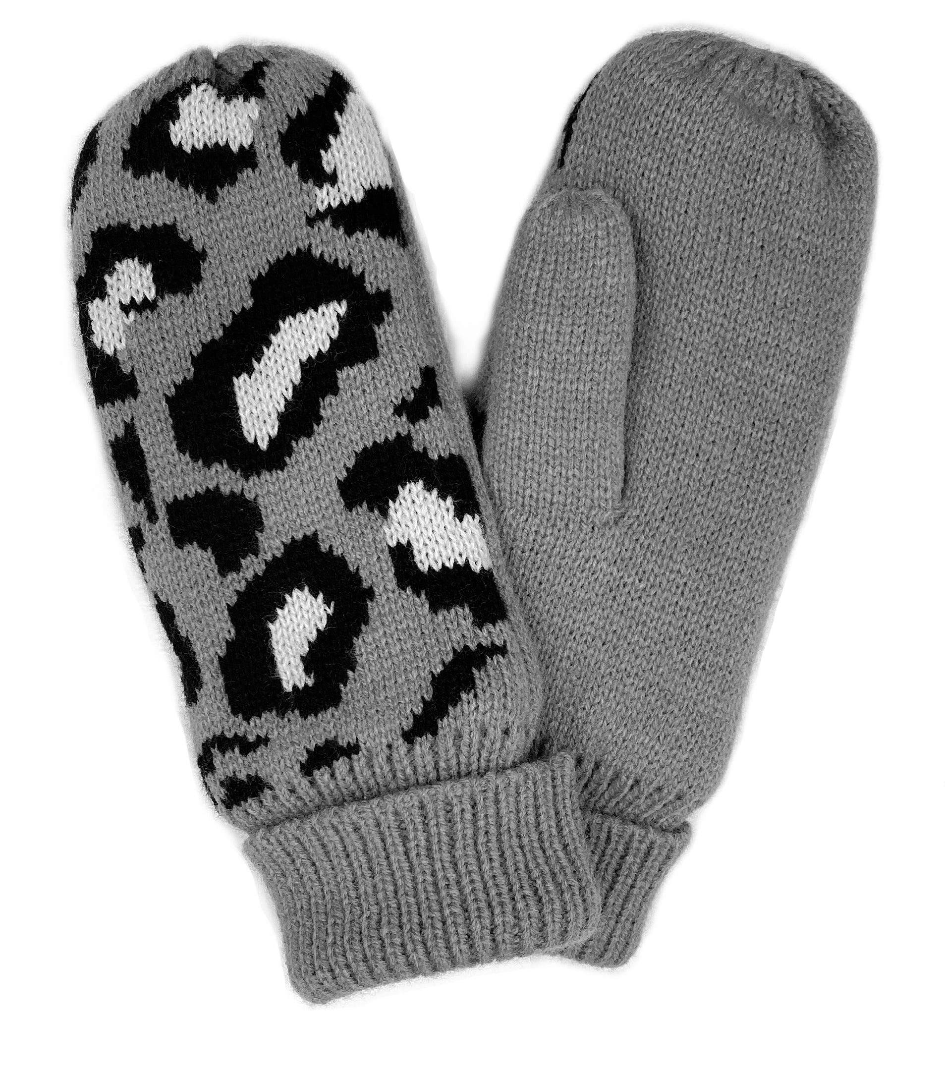 Shop for KW Fashion Leopard Mittens With Fleece Lining at doeverythinginloveny.com wholesale fashion accessories