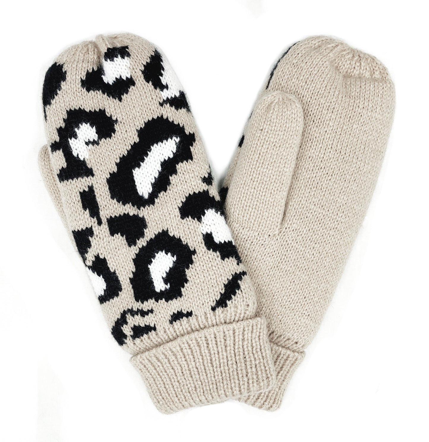 Shop for KW Fashion Leopard Mittens With Fleece Lining at doeverythinginloveny.com wholesale fashion accessories