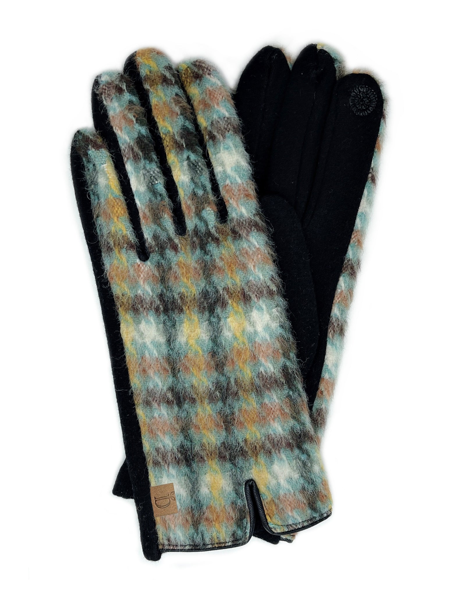 Shop for KW Fashion Plaid  Touch Gloves at doeverythinginloveny.com wholesale fashion accessories