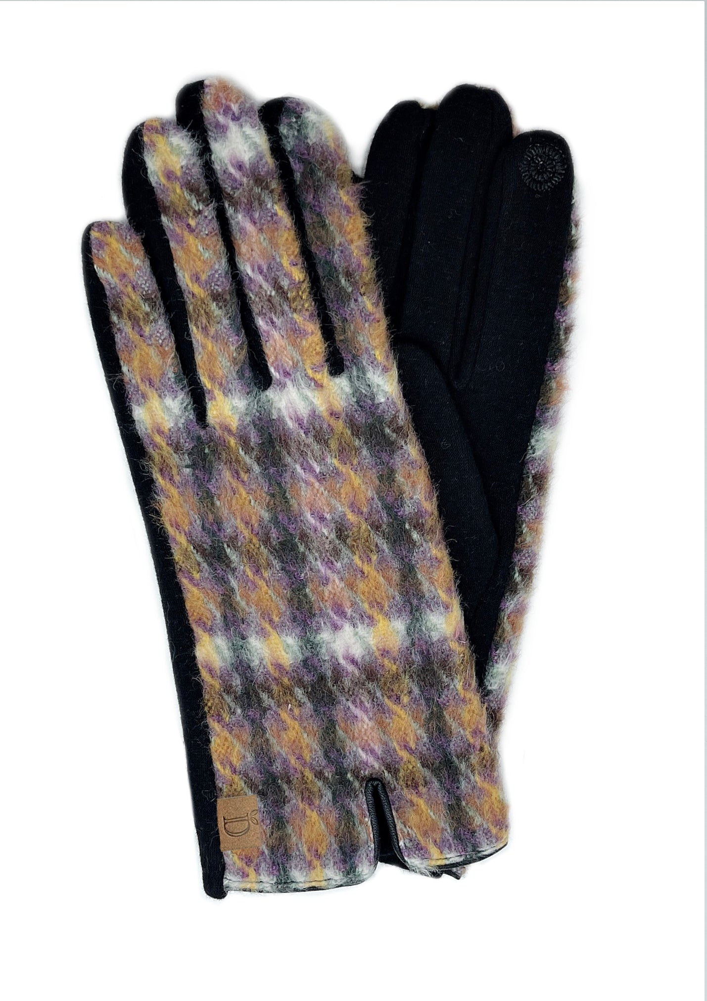 Shop for KW Fashion Plaid  Touch Gloves at doeverythinginloveny.com wholesale fashion accessories