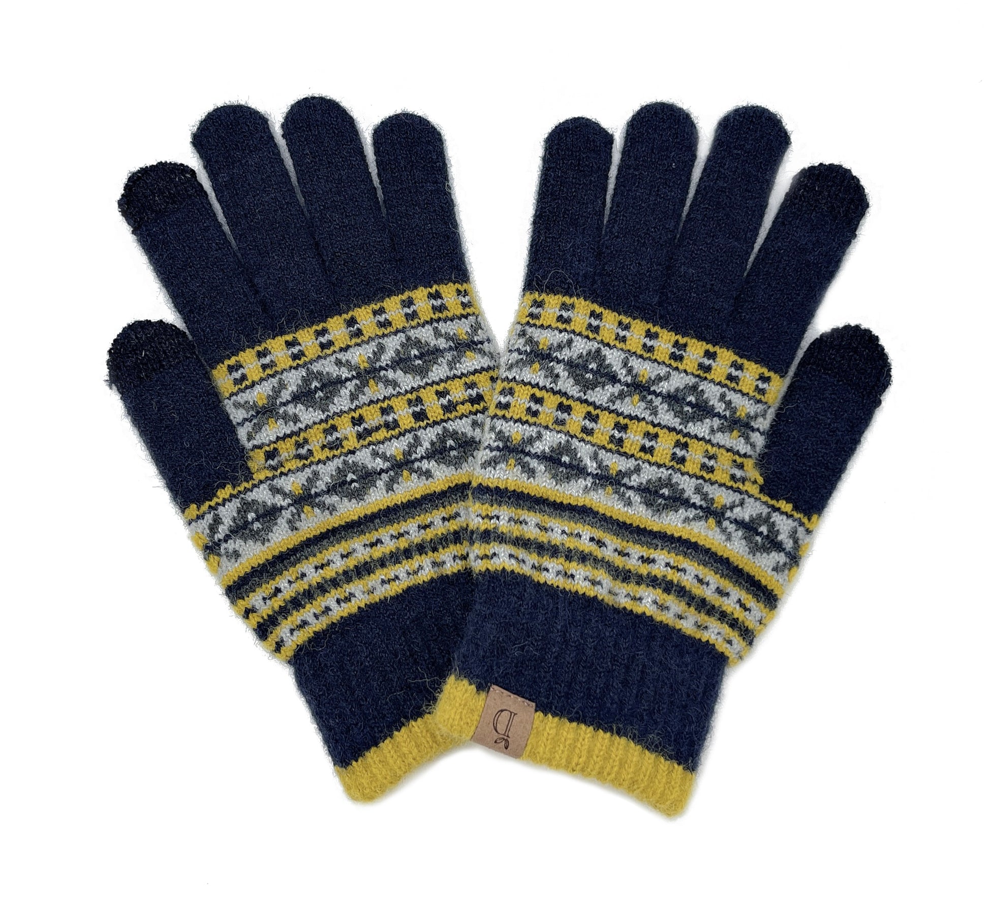 Shop for KW Fashion Aztec Knit Touch Gloves at doeverythinginloveny.com wholesale fashion accessories