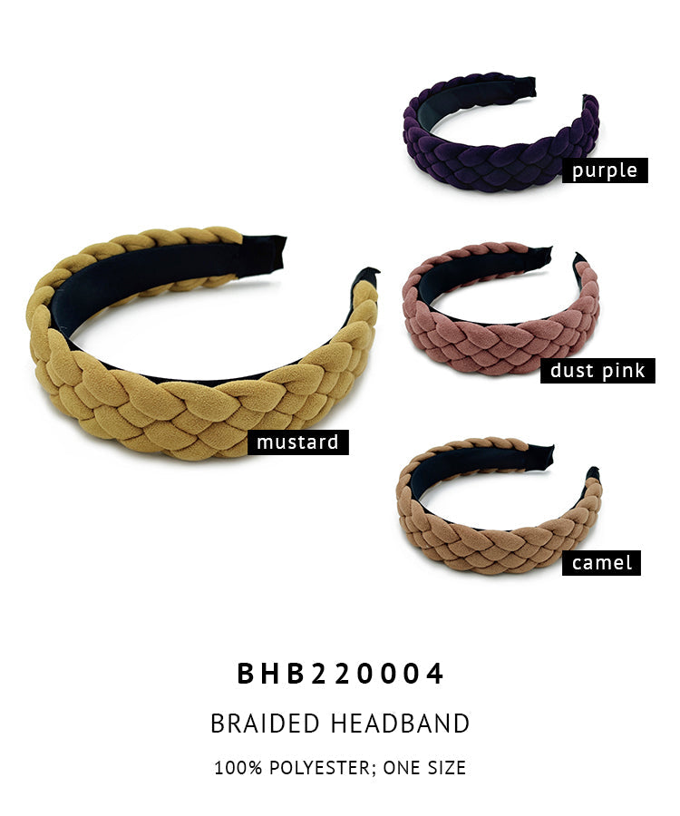 Shop for KW Fashion Braided Headband at doeverythinginloveny.com wholesale fashion accessories