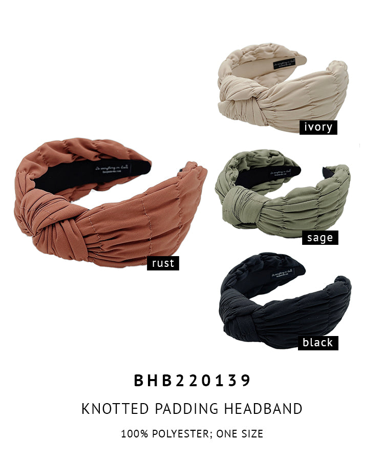 Knotted Padding Headband