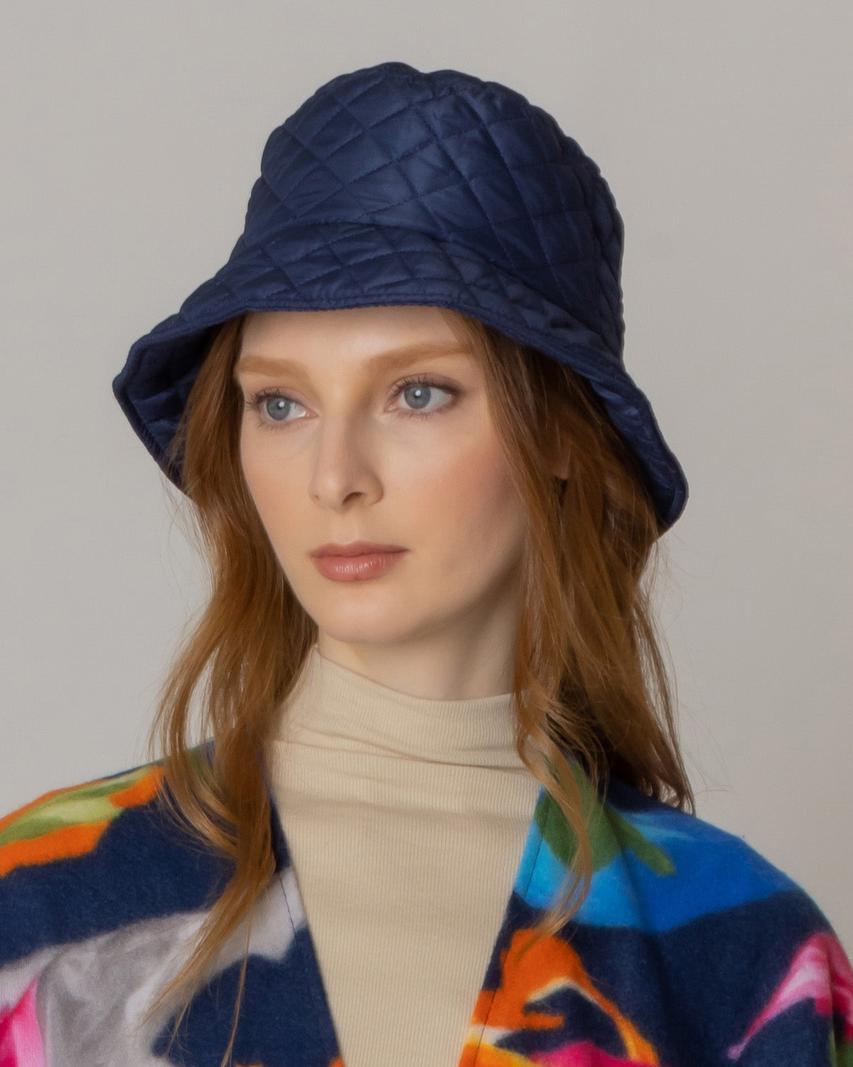 Quilted Padding Bucket Hat