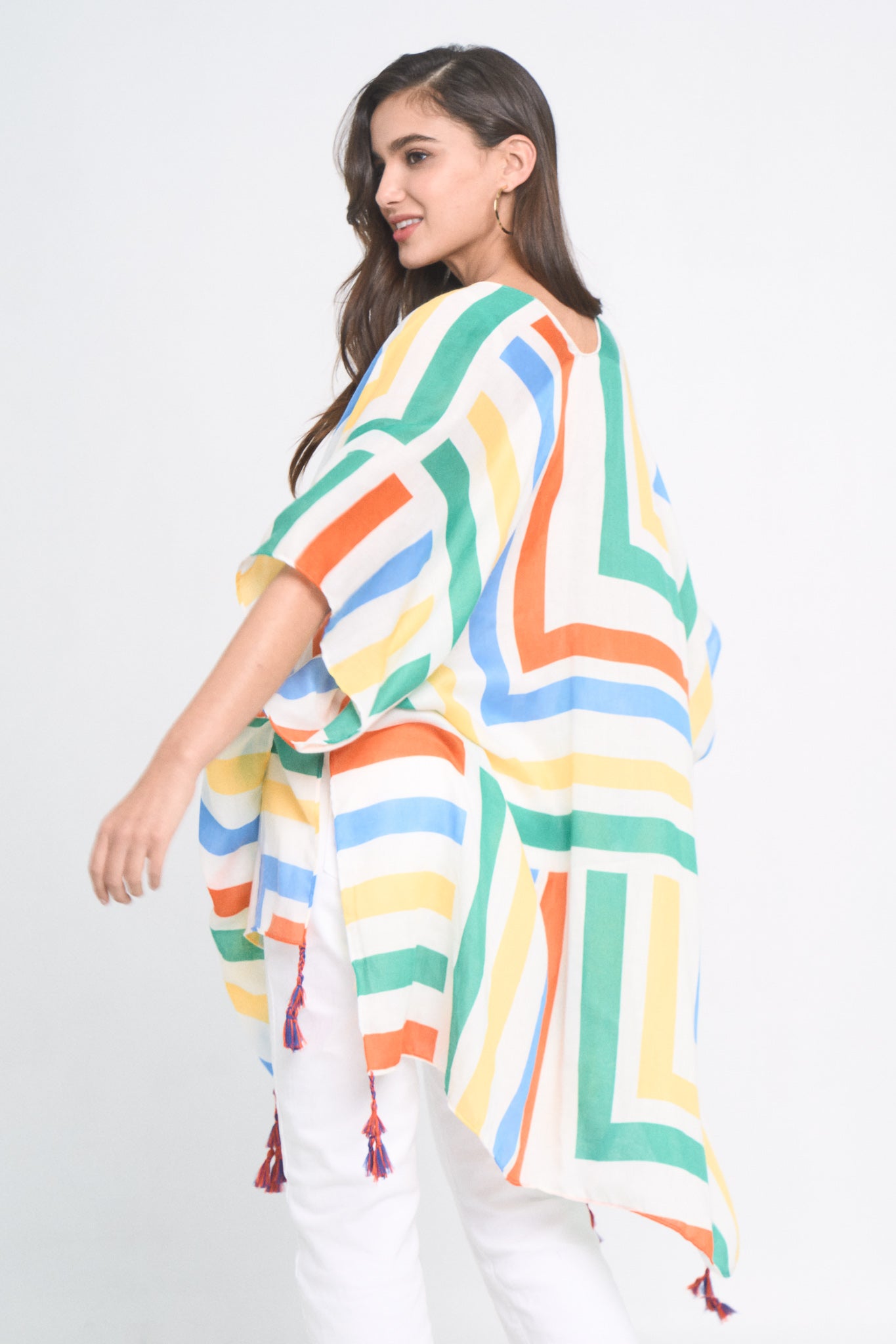 Abstract Print Kimono