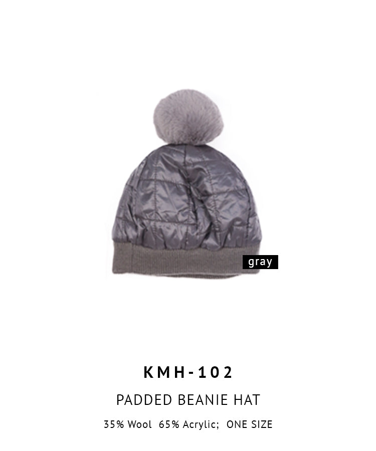 Padded Beanie Hat