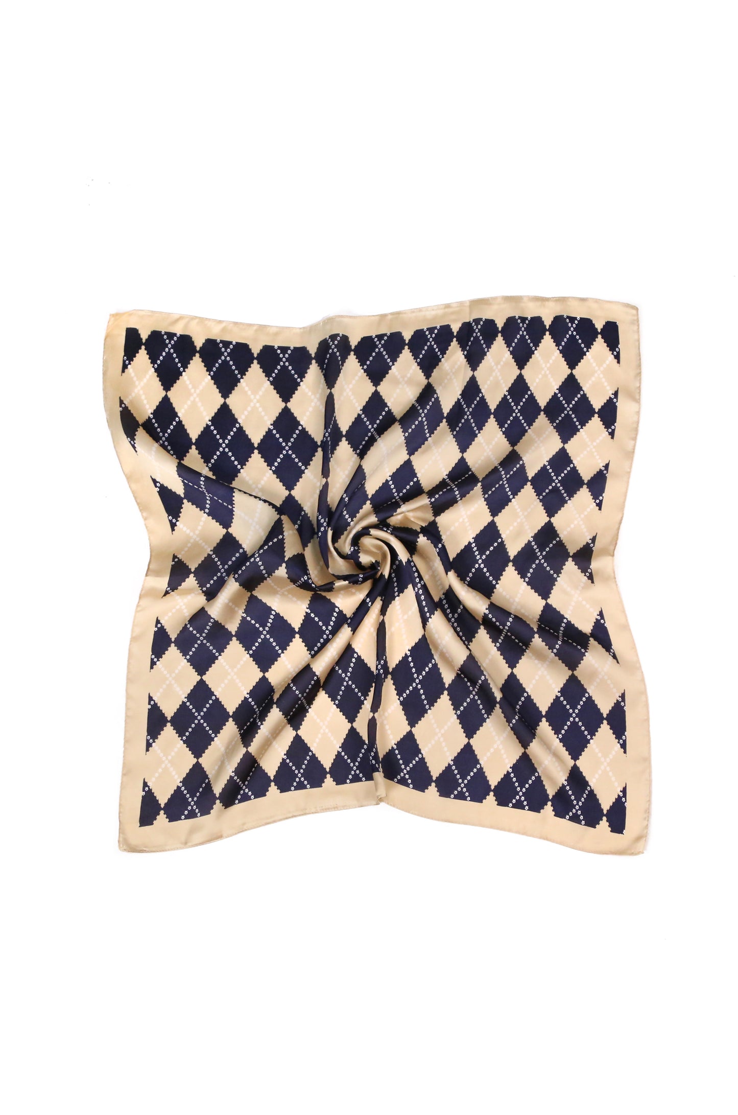 Shop for KW Fashion Argyle Silky Bandana at doeverythinginloveny.com wholesale fashion accessories