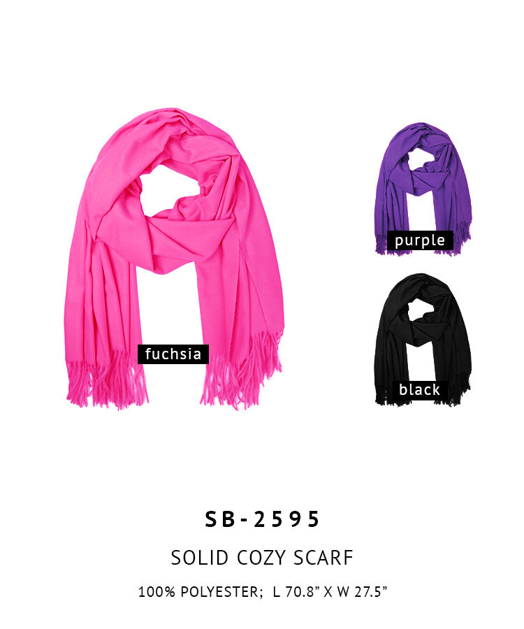 Solid Cozy Scarf