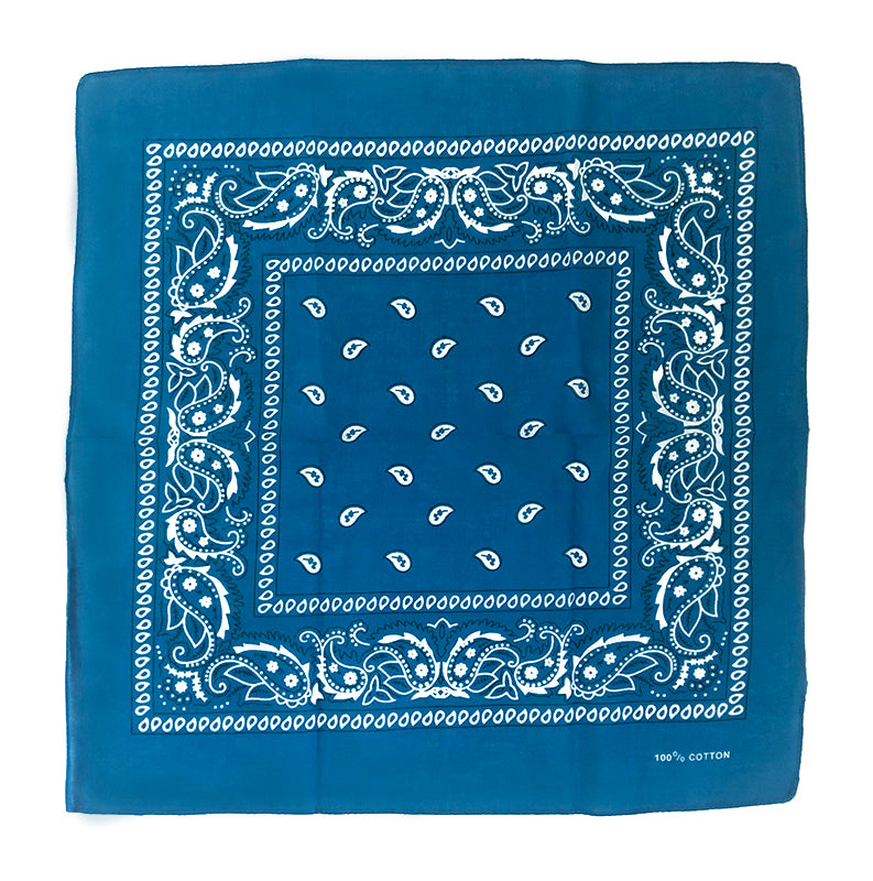 Cotton Paisley Bandana Scarf