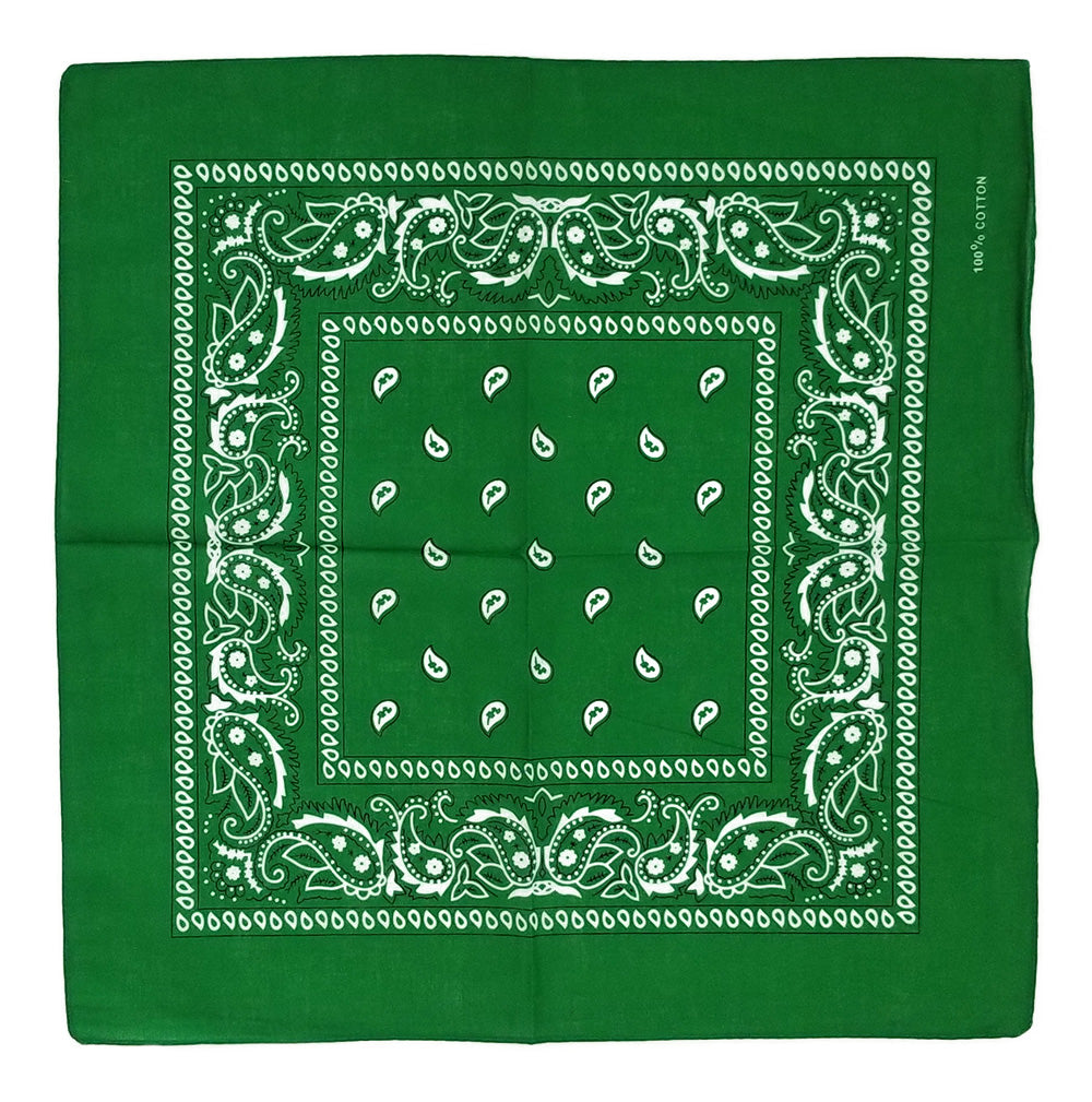 Cotton Paisley Bandana Scarf